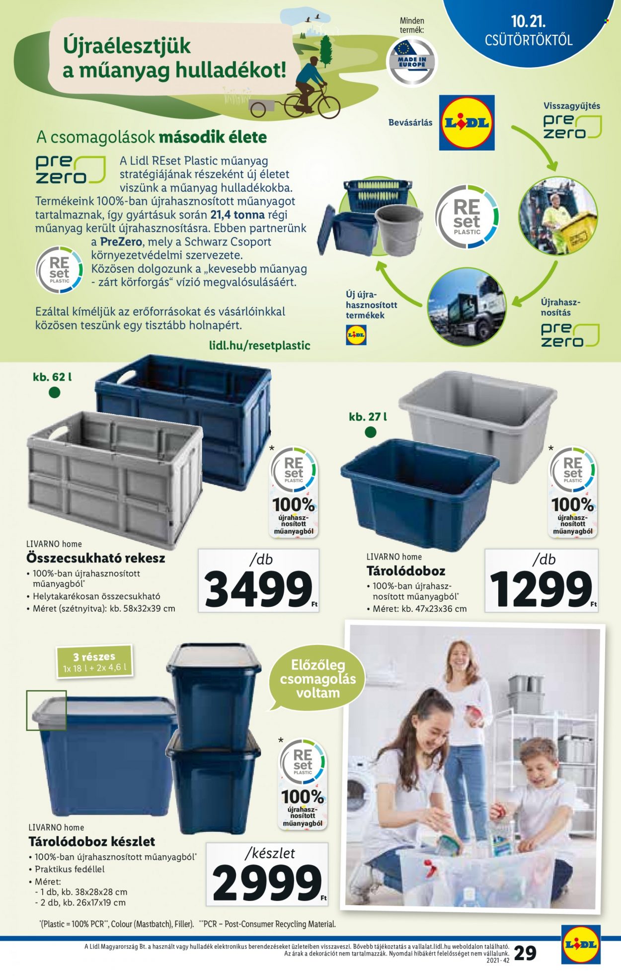 Lidl akciós újságok - 2021.10.21 - 2021.10.27. Oldal 29