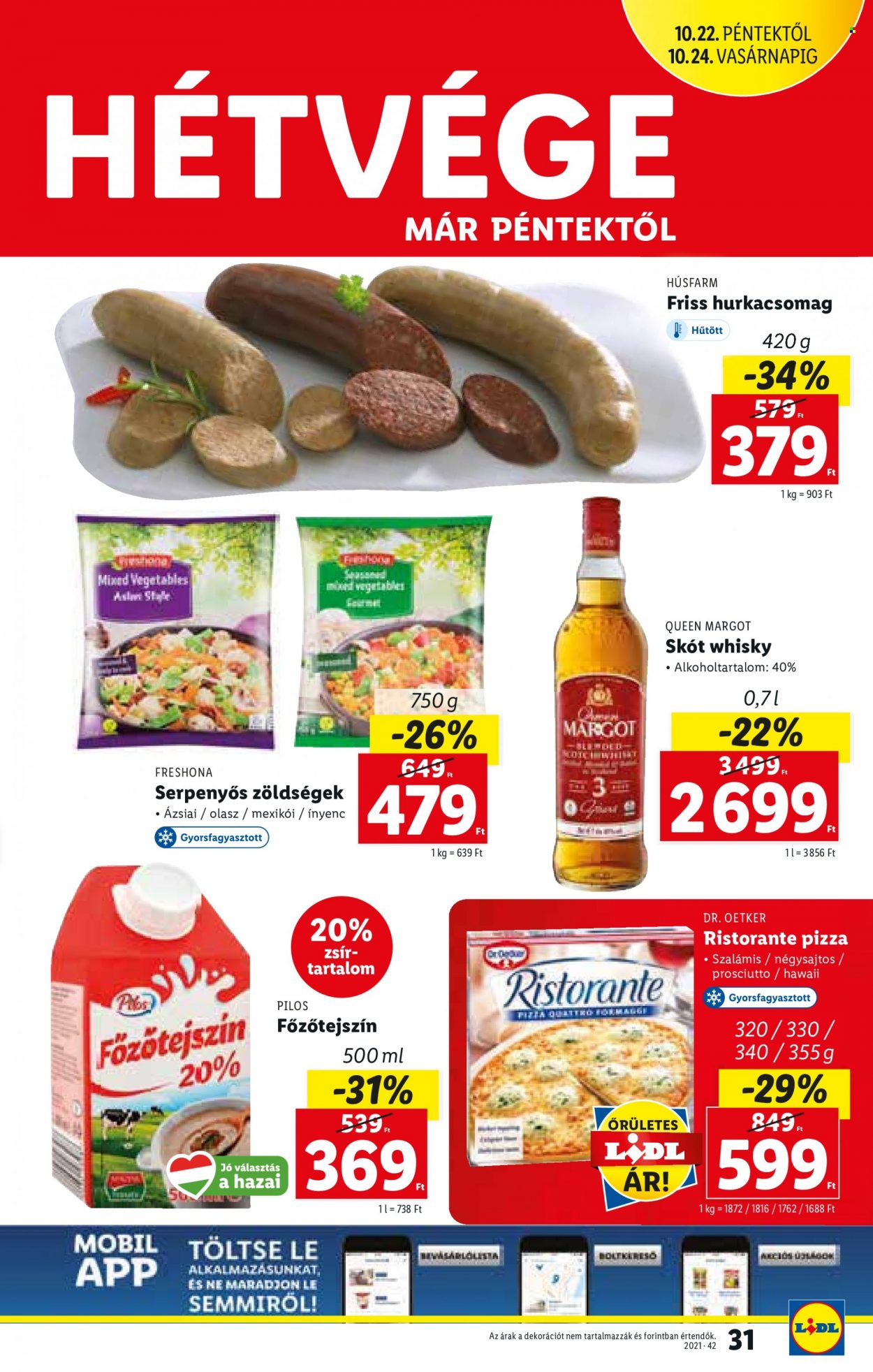Lidl akciós újságok - 2021.10.21 - 2021.10.27. Oldal 31