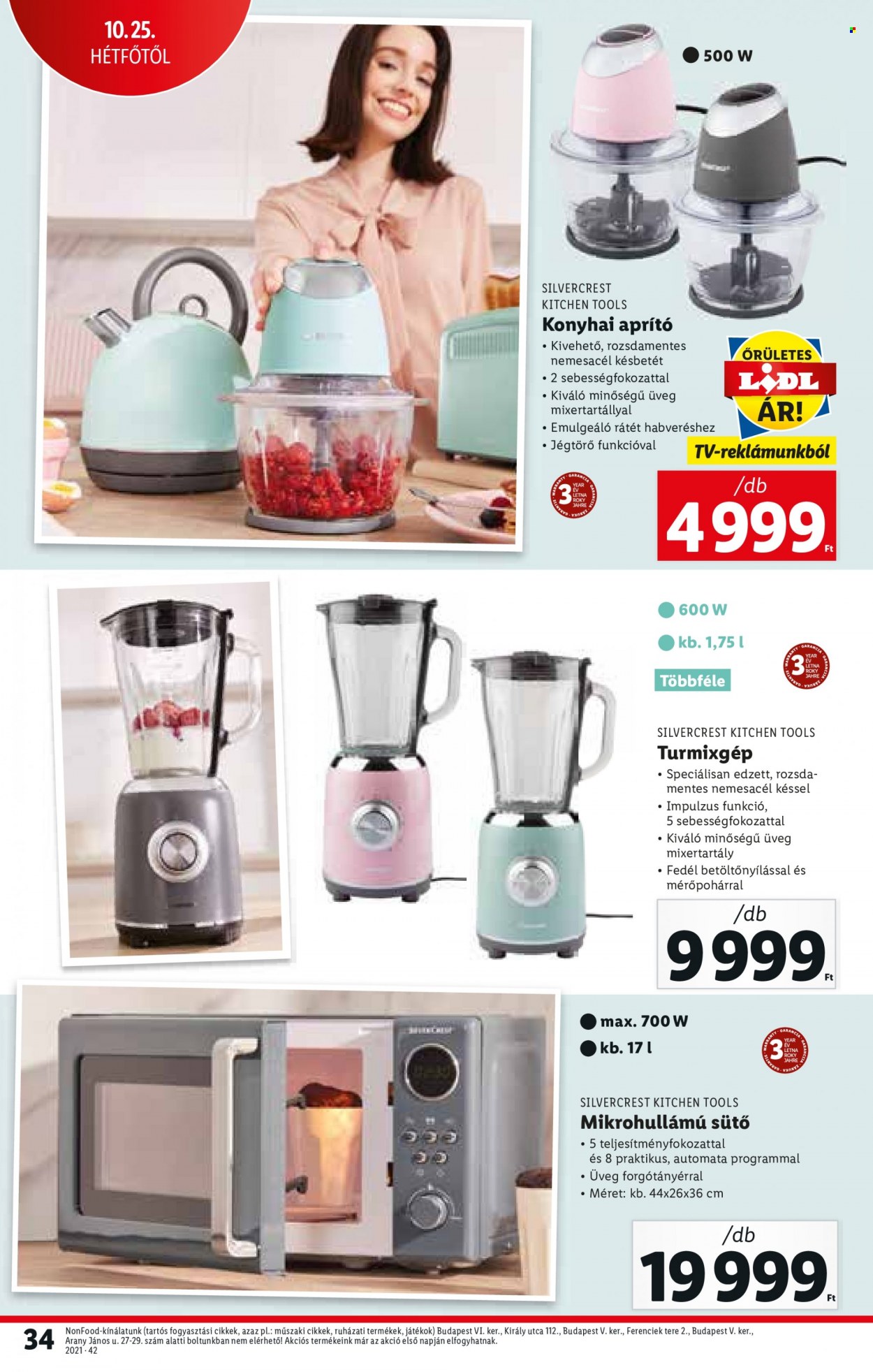 Lidl akciós újságok - 2021.10.21 - 2021.10.27. Oldal 34