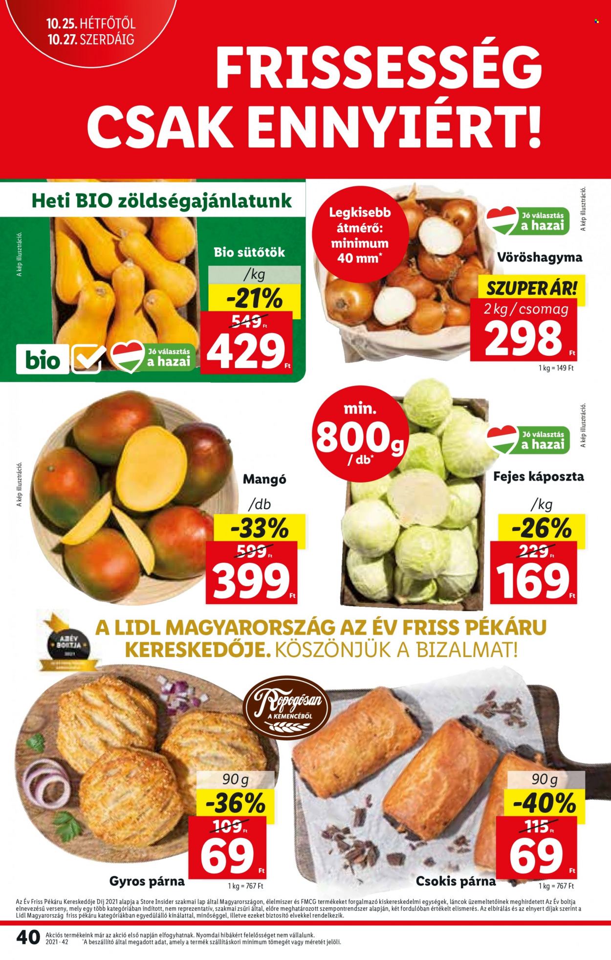 Lidl akciós újságok - 2021.10.21 - 2021.10.27. Oldal 40