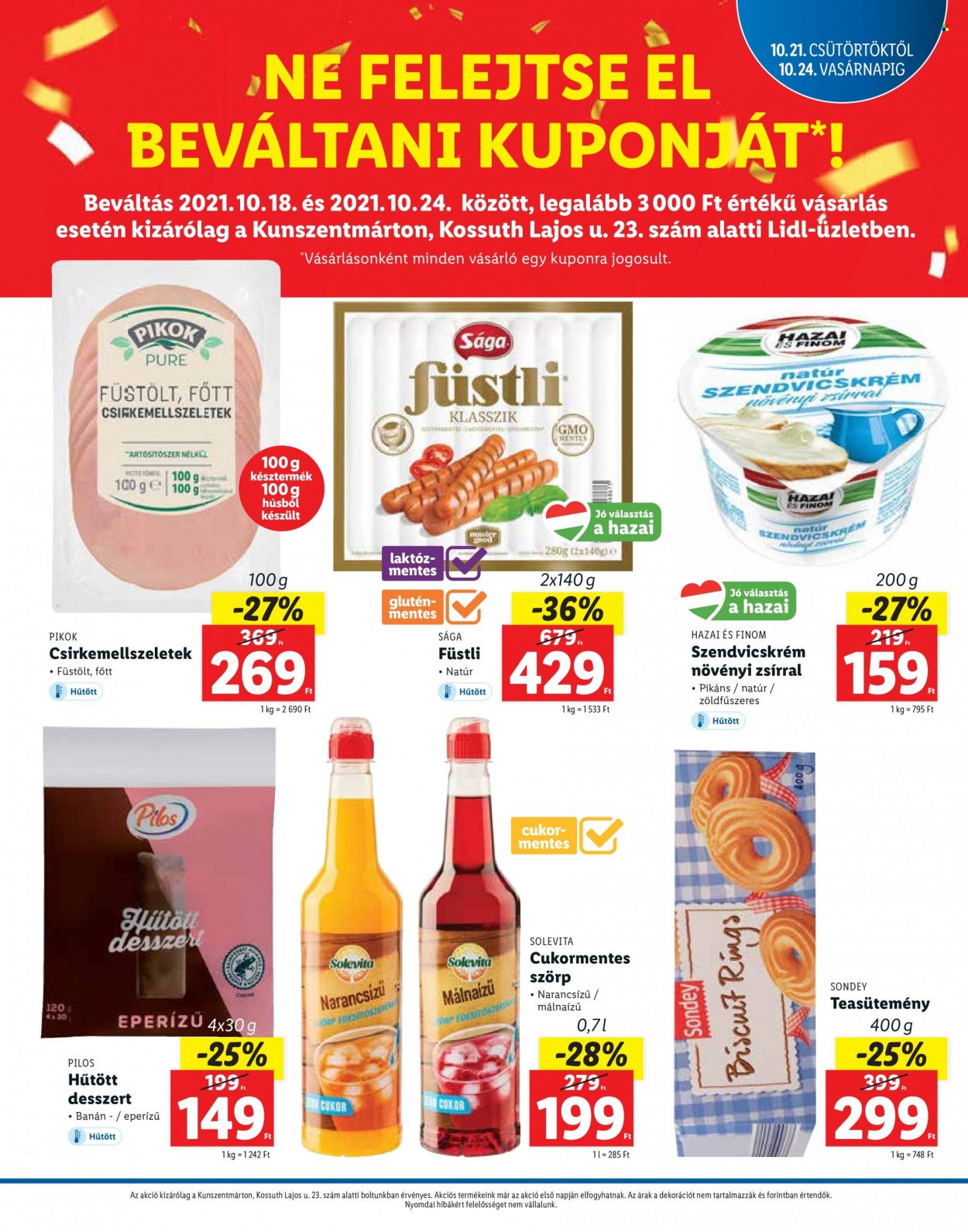 Lidl akciós újságok - 2021.10.21 - 2021.10.24. Oldal 3