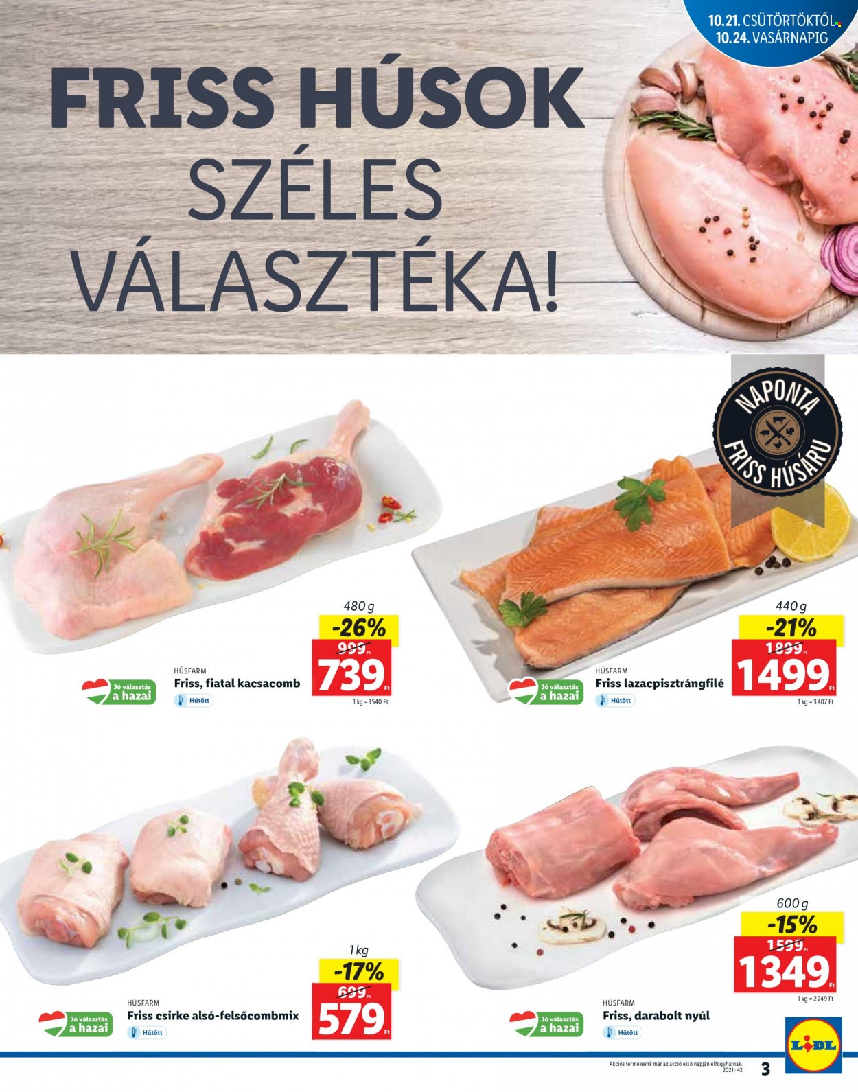 Lidl akciós újságok - 2021.10.21 - 2021.10.24. Oldal 3