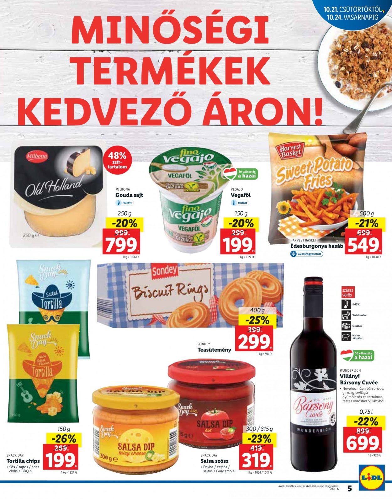 Lidl akciós újságok - 2021.10.21 - 2021.10.24. Oldal 5