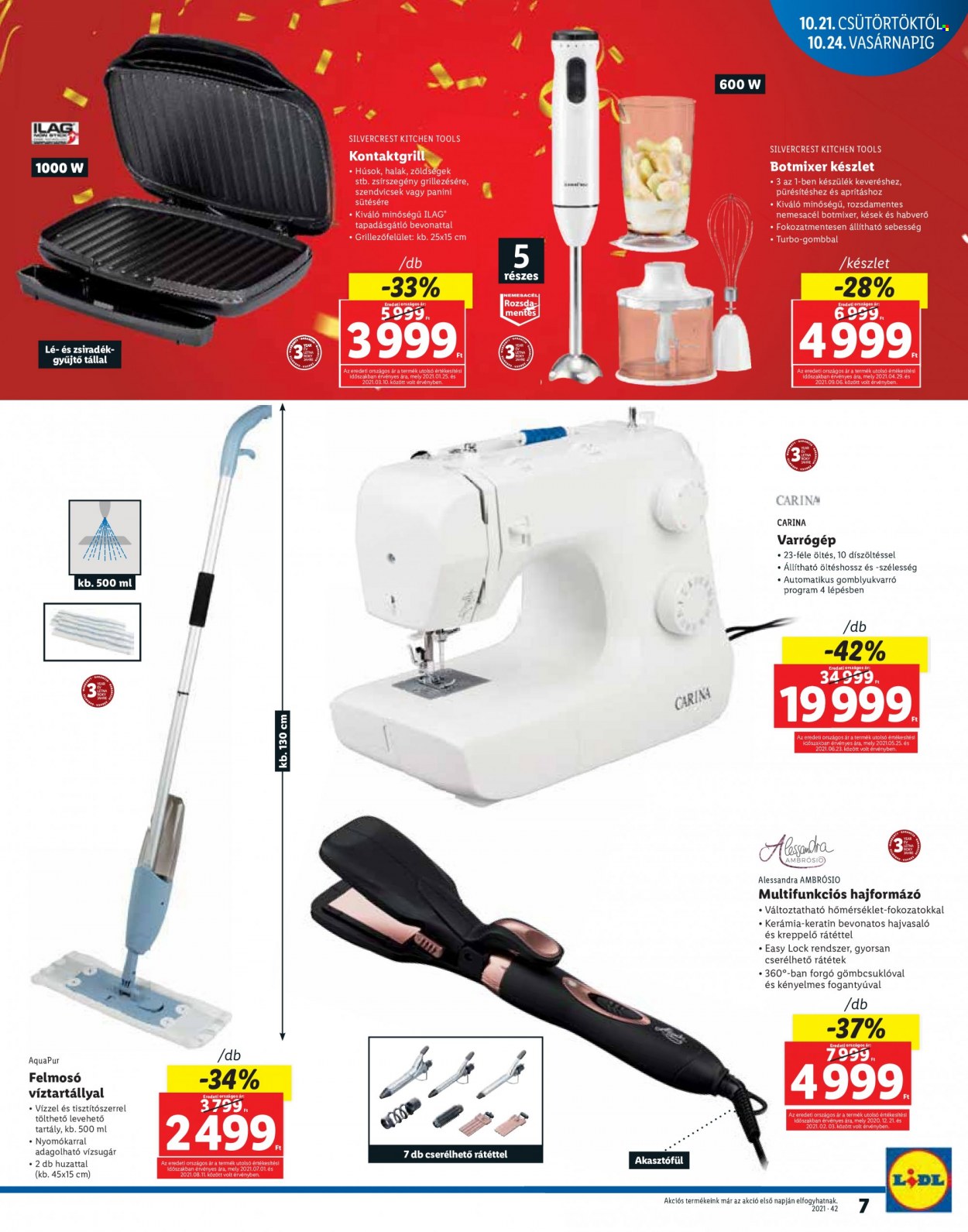 Lidl akciós újságok - 2021.10.21 - 2021.10.24. Oldal 7