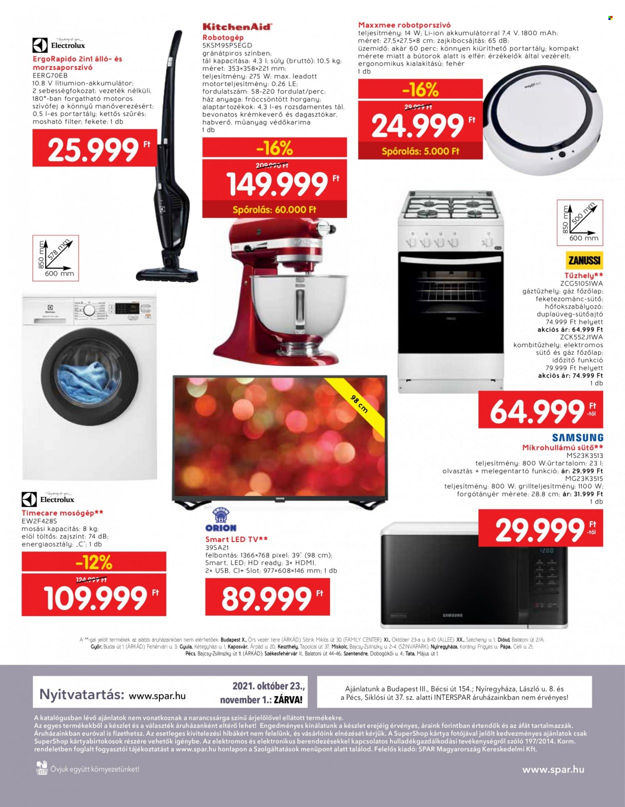 INTERSPAR akciós újságok - 2021.10.20 - 2021.11.17. Oldal 48
