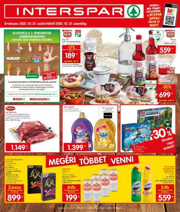 Újság INTERSPAR - 2021.10.21 - 2021.10.27.