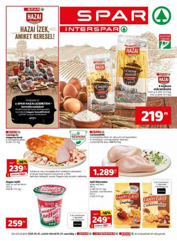 Újság SPAR - 2021.10.21 - 2021.10.27.