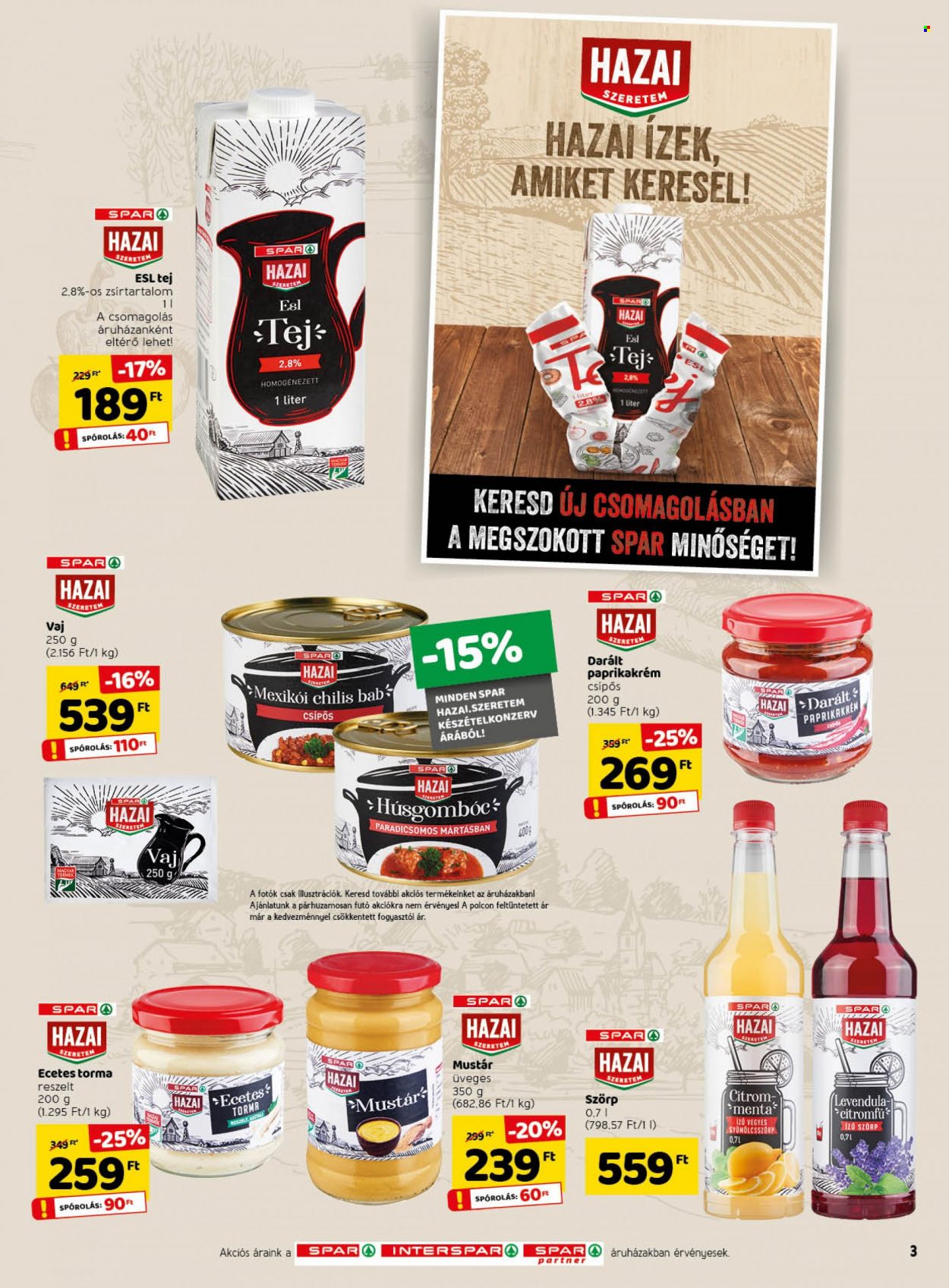 SPAR akciós újságok - 2021.10.21 - 2021.10.27. Oldal 3