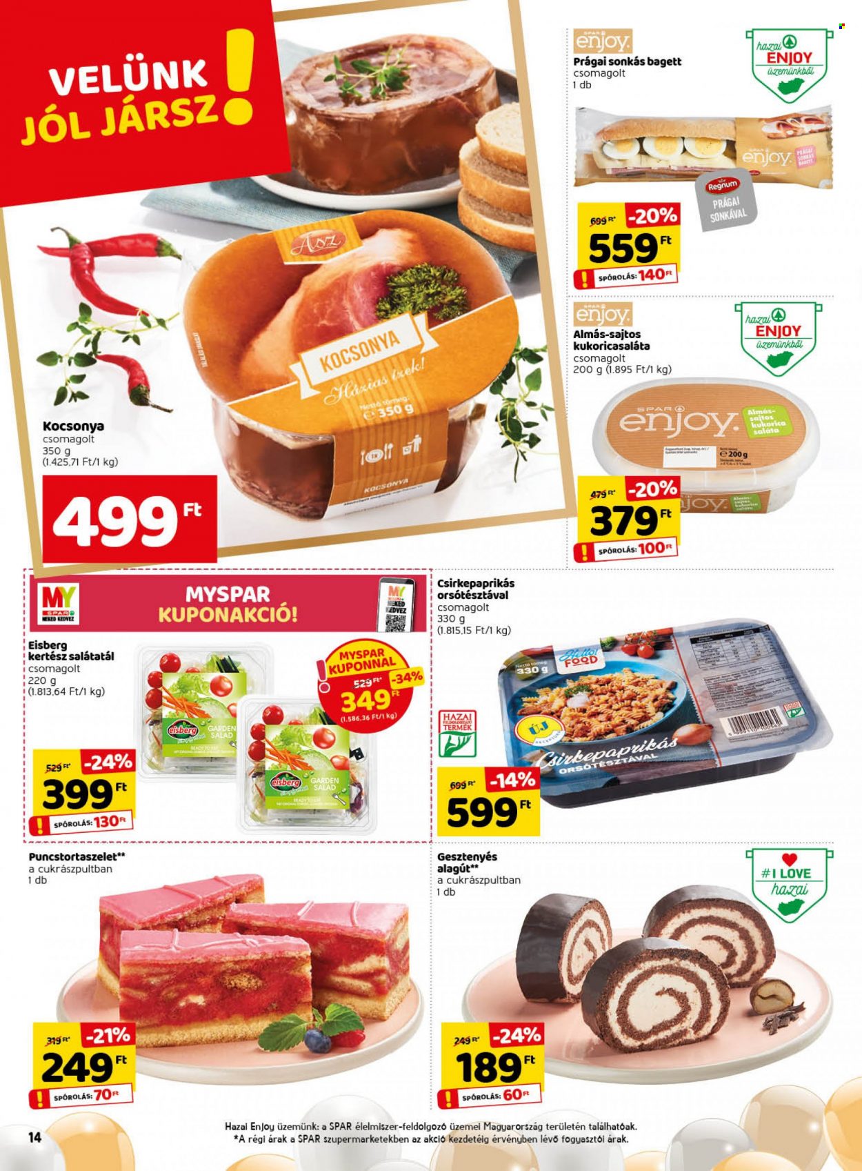 SPAR akciós újságok - 2021.10.21 - 2021.10.27. Oldal 20