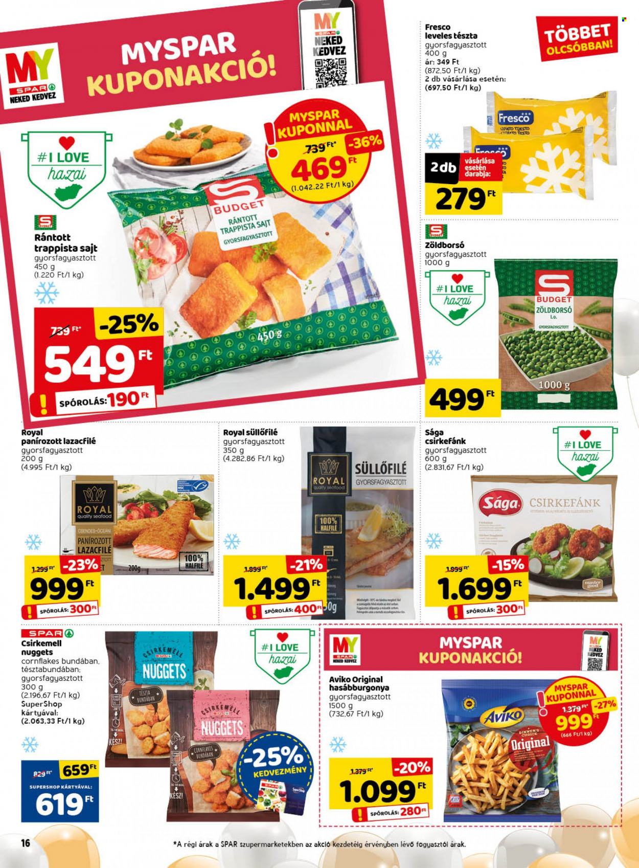 SPAR akciós újságok - 2021.10.21 - 2021.10.27. Oldal 22