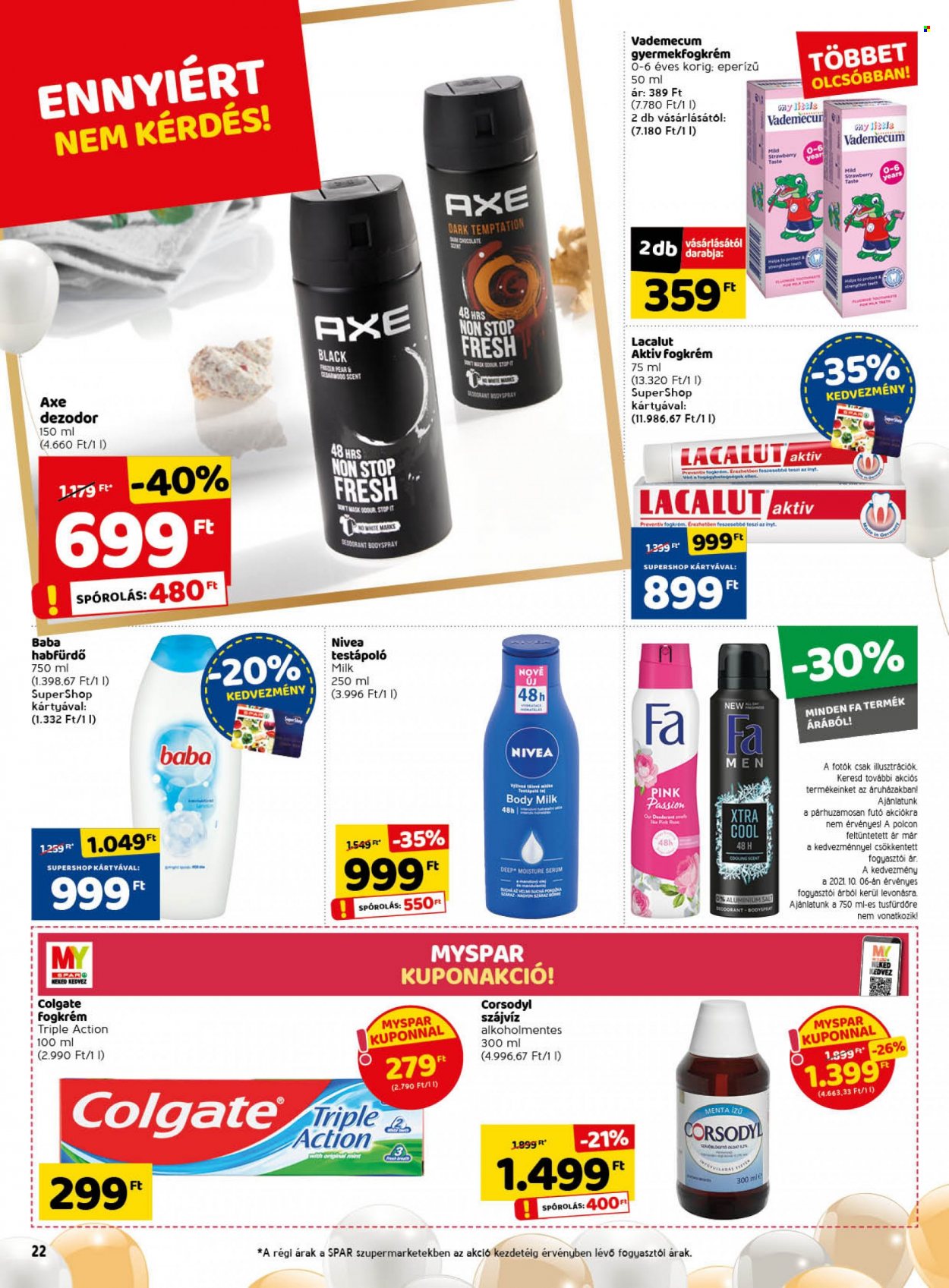 SPAR akciós újságok - 2021.10.21 - 2021.10.27. Oldal 28