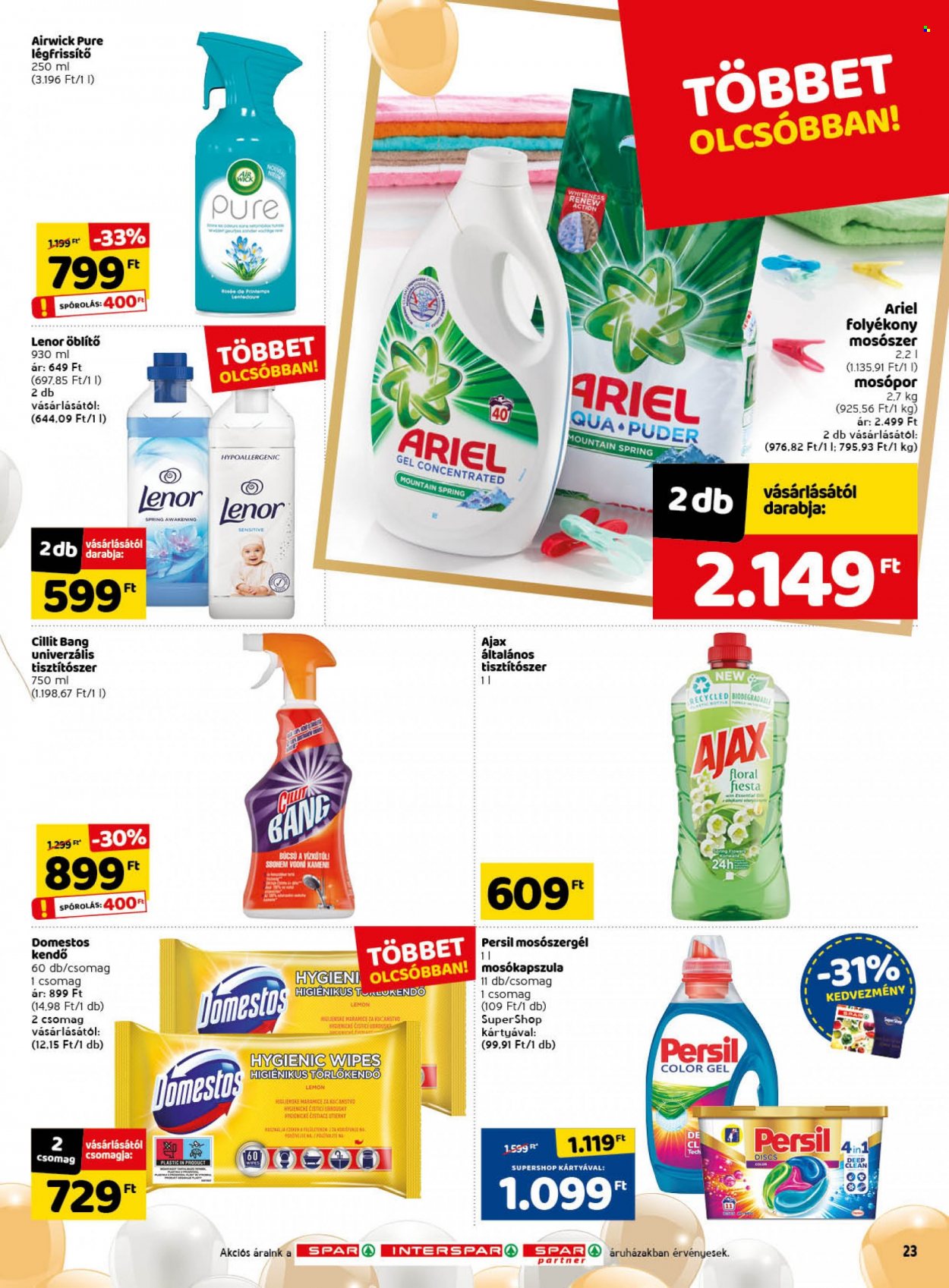 SPAR akciós újságok - 2021.10.21 - 2021.10.27. Oldal 29