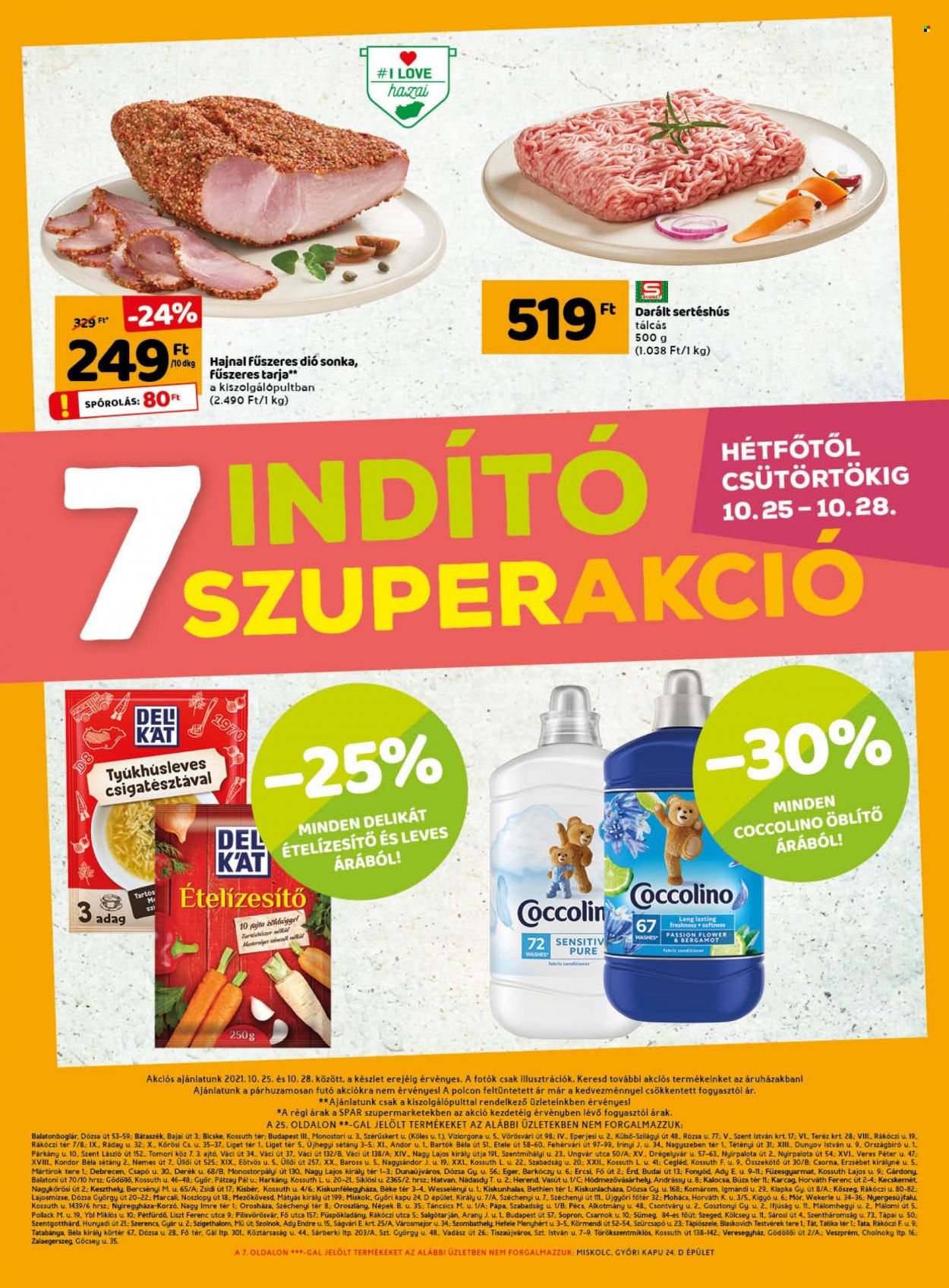 SPAR akciós újságok - 2021.10.21 - 2021.10.27. Oldal 33