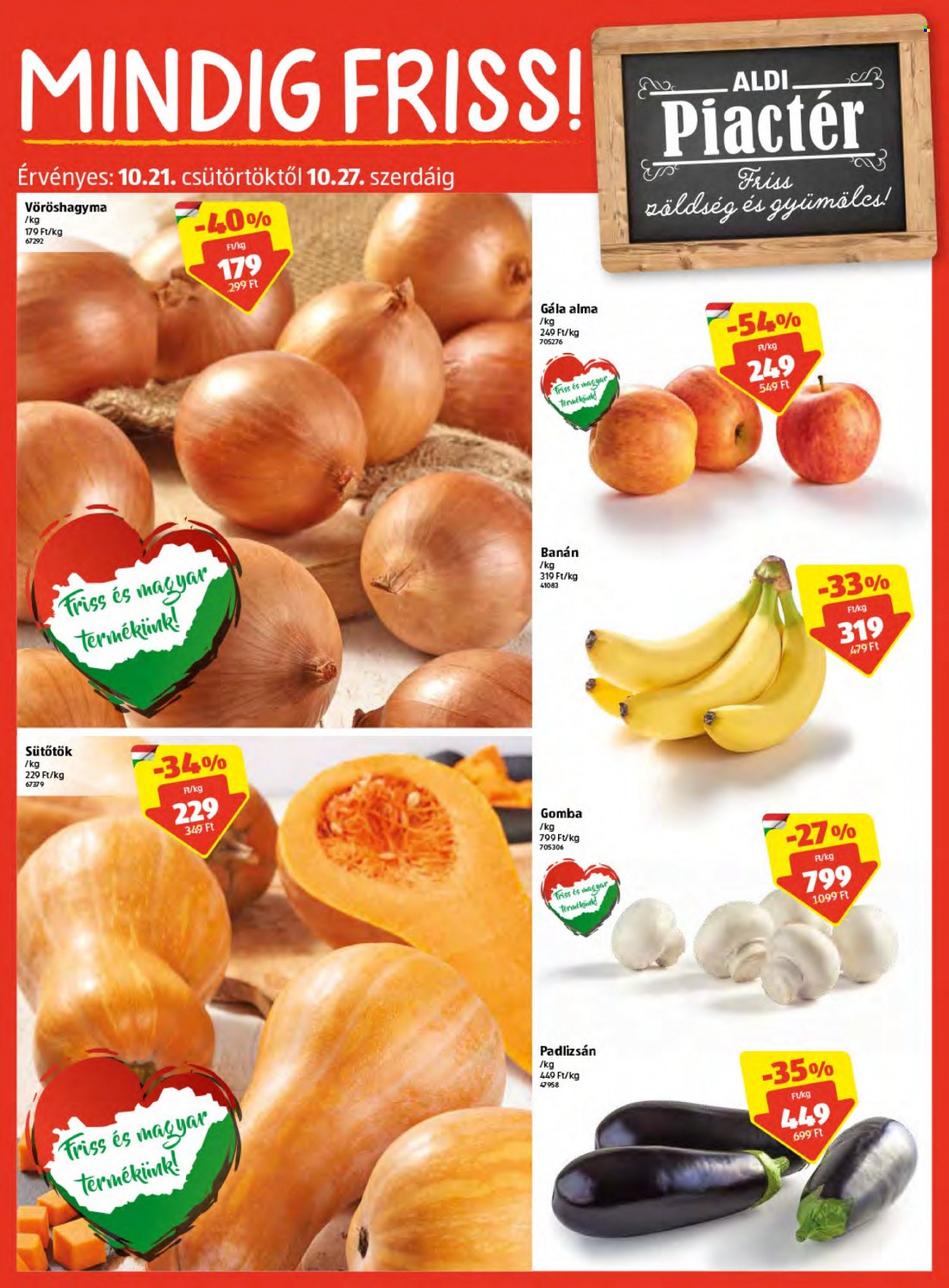 Aldi akciós újságok - 2021.10.21 - 2021.10.27. Oldal 2