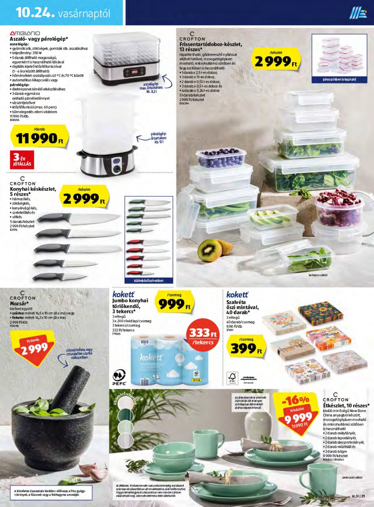 Aldi akciós újságok - 2021.10.21 - 2021.10.27. Oldal 21