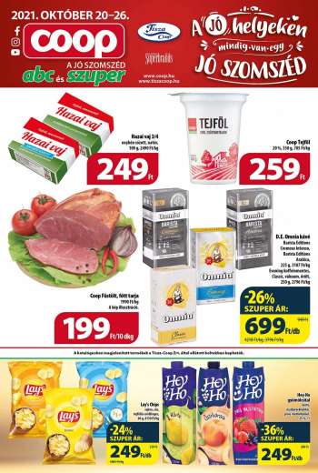 Újság Coop - 2021.10.20 - 2021.10.26.