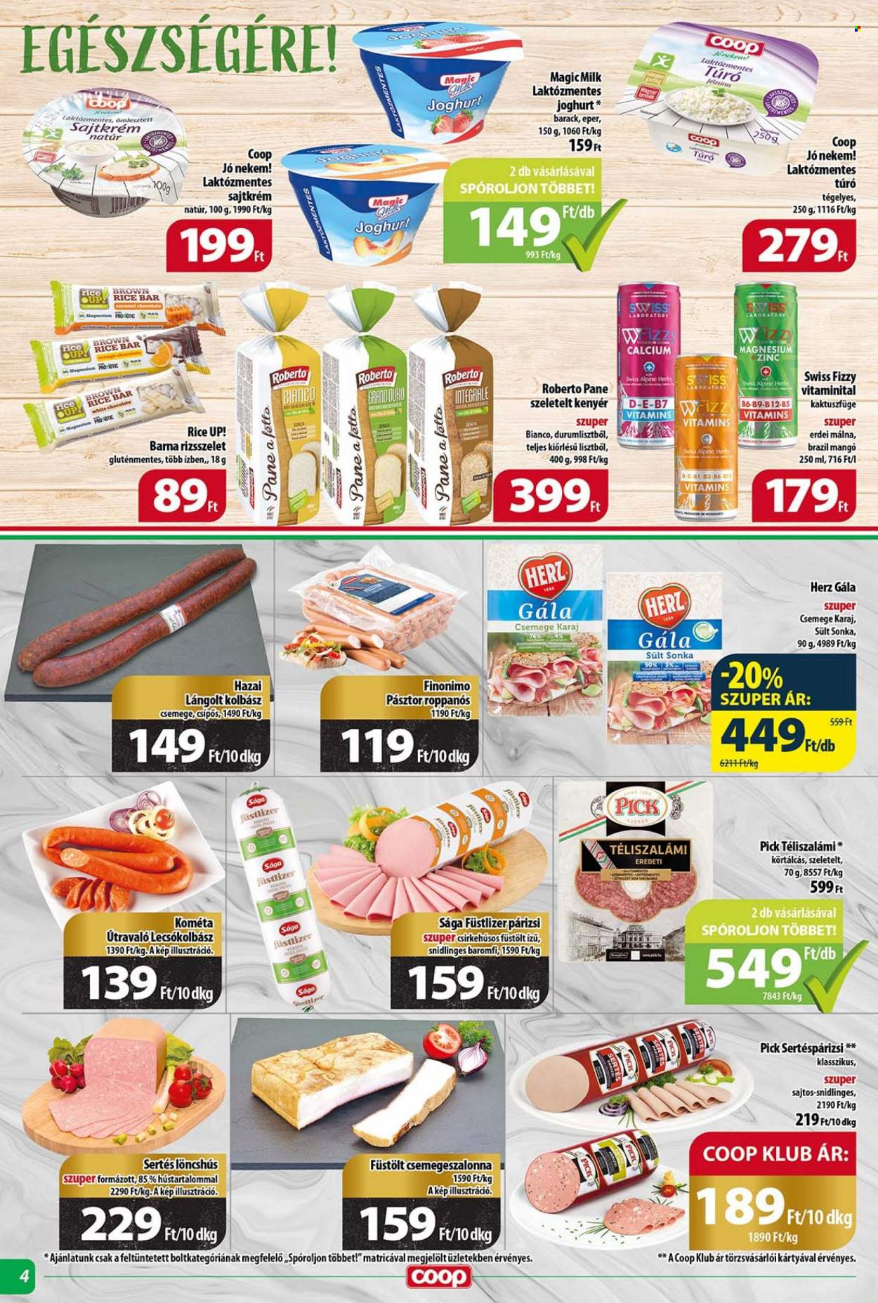 Coop akciós újságok - 2021.10.20 - 2021.10.26. Oldal 4