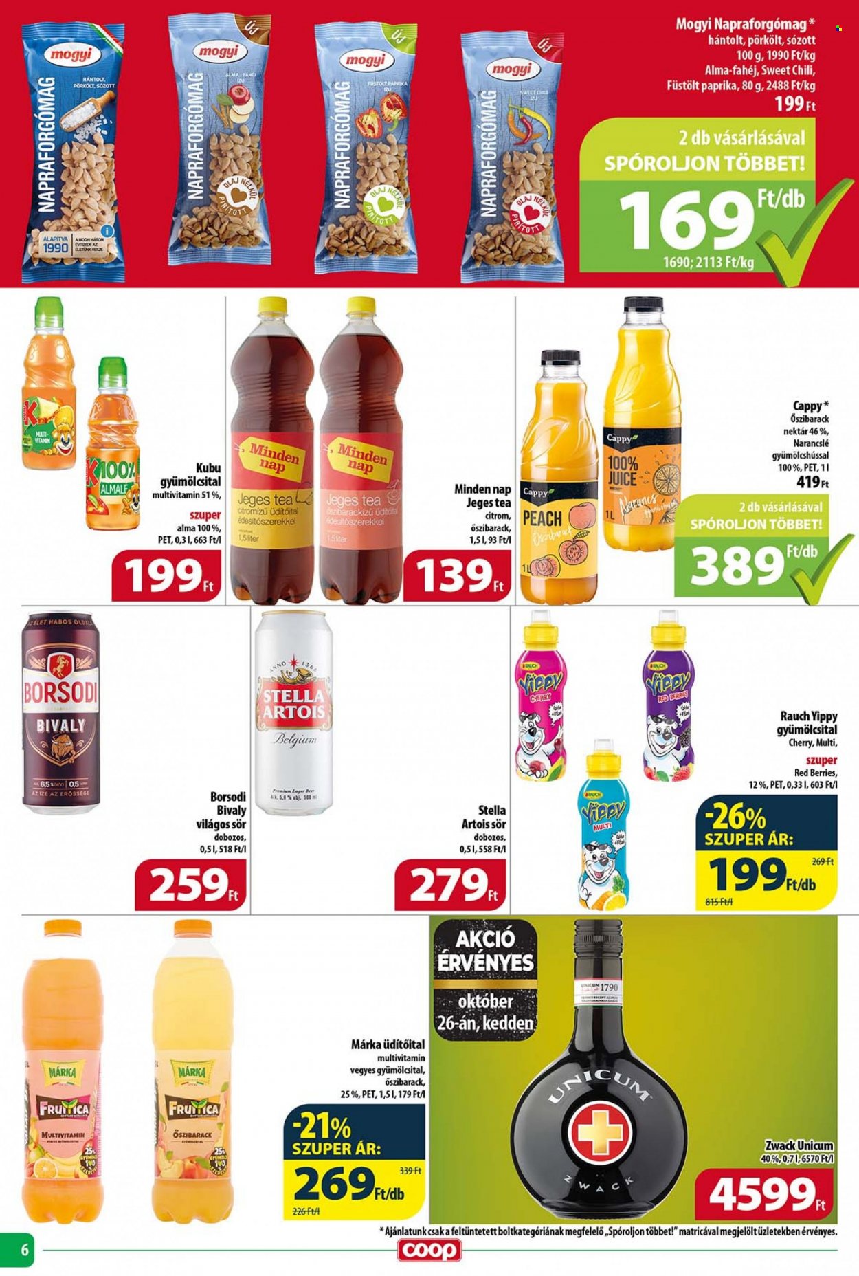 Coop akciós újságok - 2021.10.20 - 2021.10.26. Oldal 6