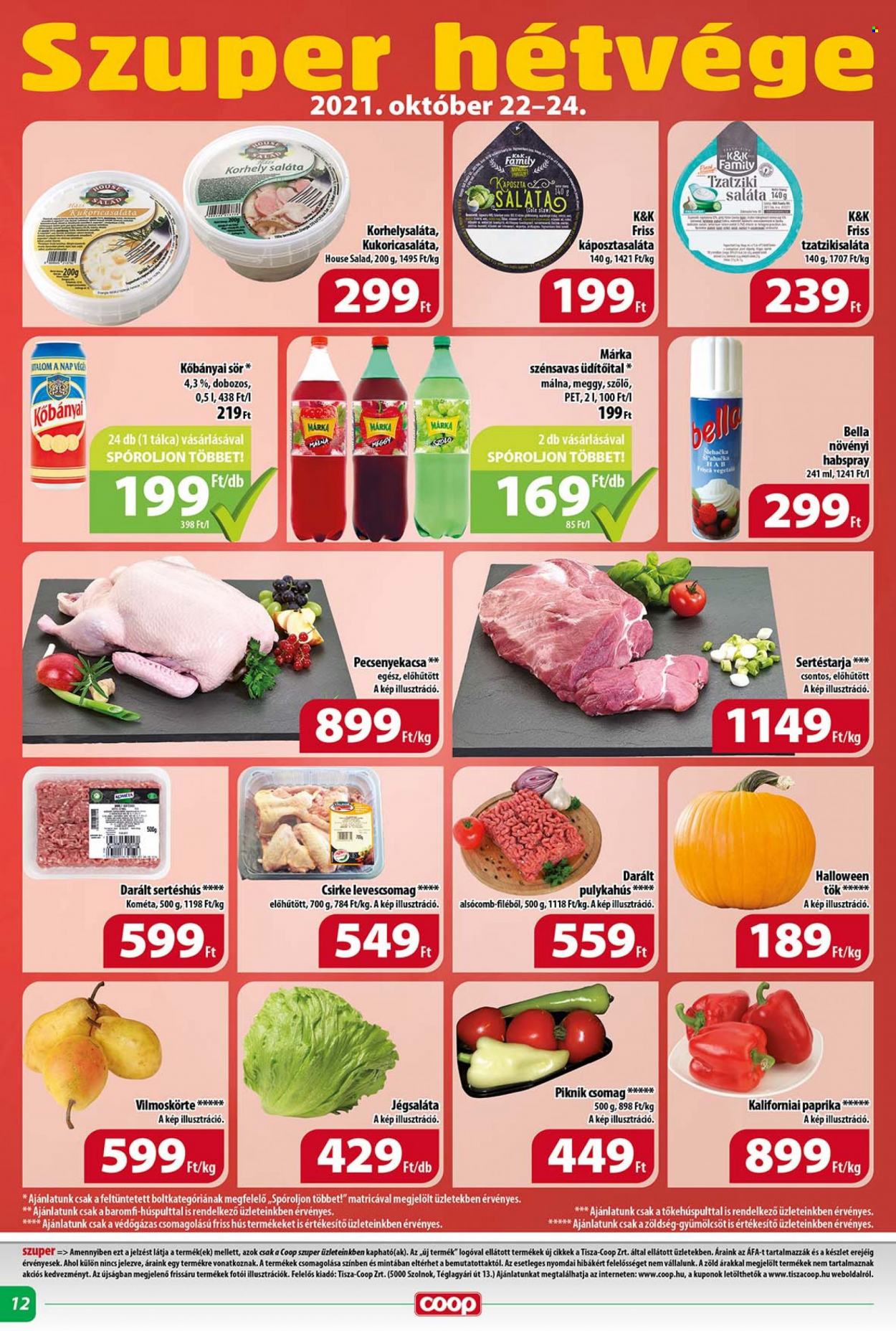 Coop akciós újságok - 2021.10.20 - 2021.10.26. Oldal 12
