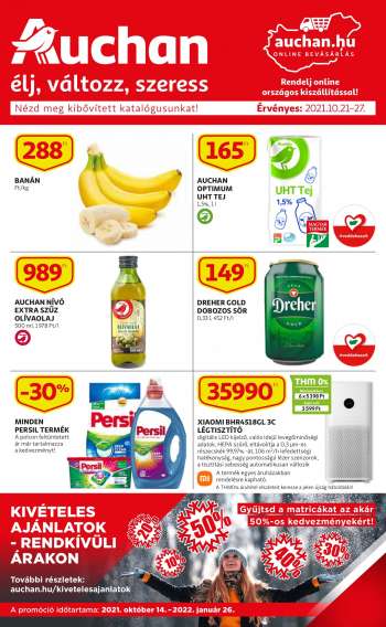 Újság Auchan - 2021.10.21 - 2021.10.27.