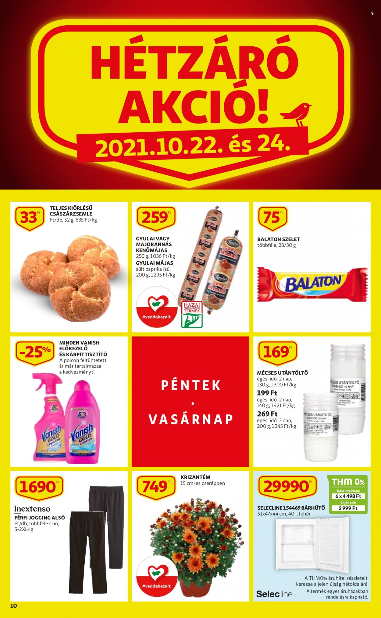 Auchan akciós újságok - 2021.10.21 - 2021.10.27. Oldal 10