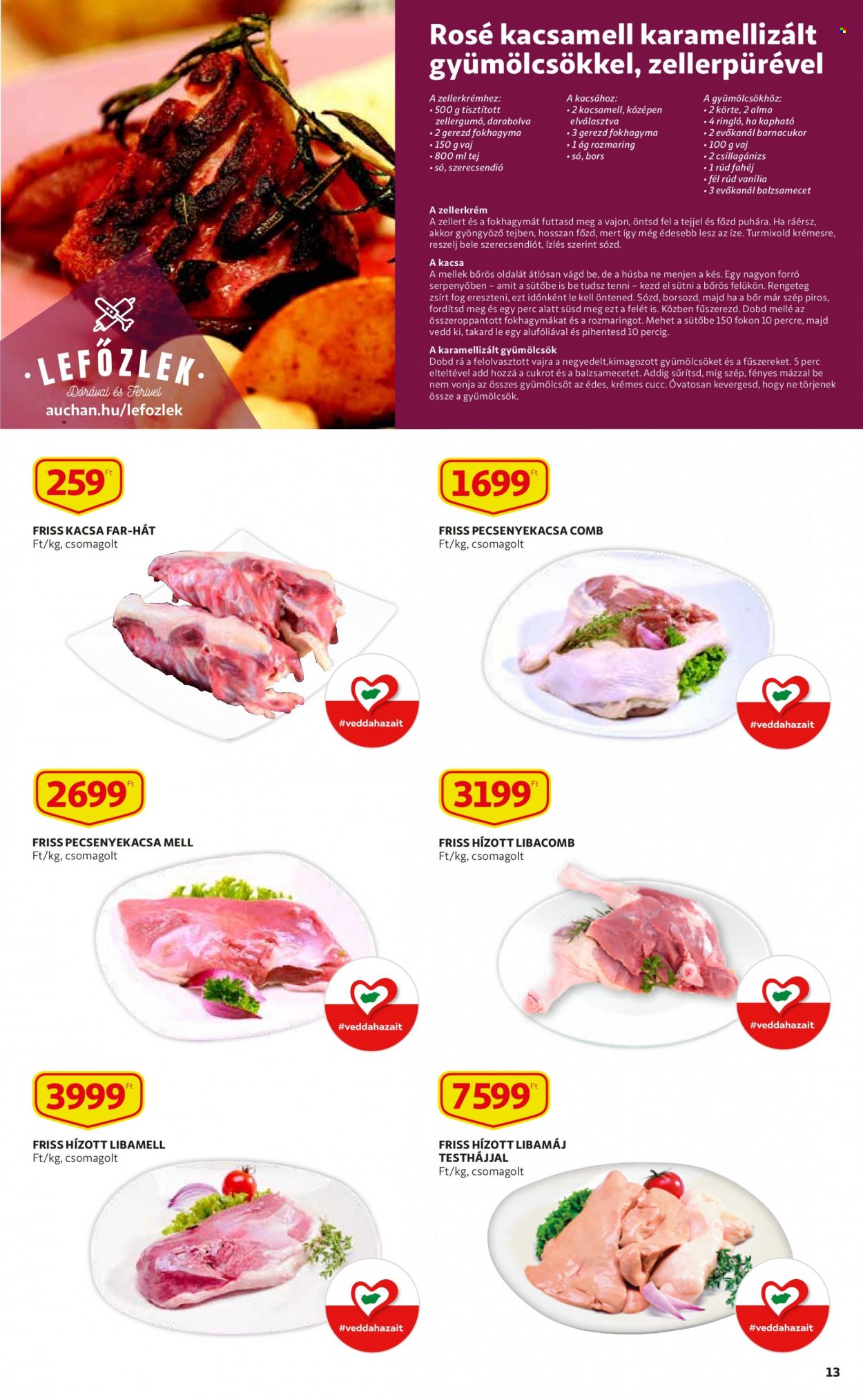 Auchan akciós újságok - 2021.10.21 - 2021.10.27. Oldal 13