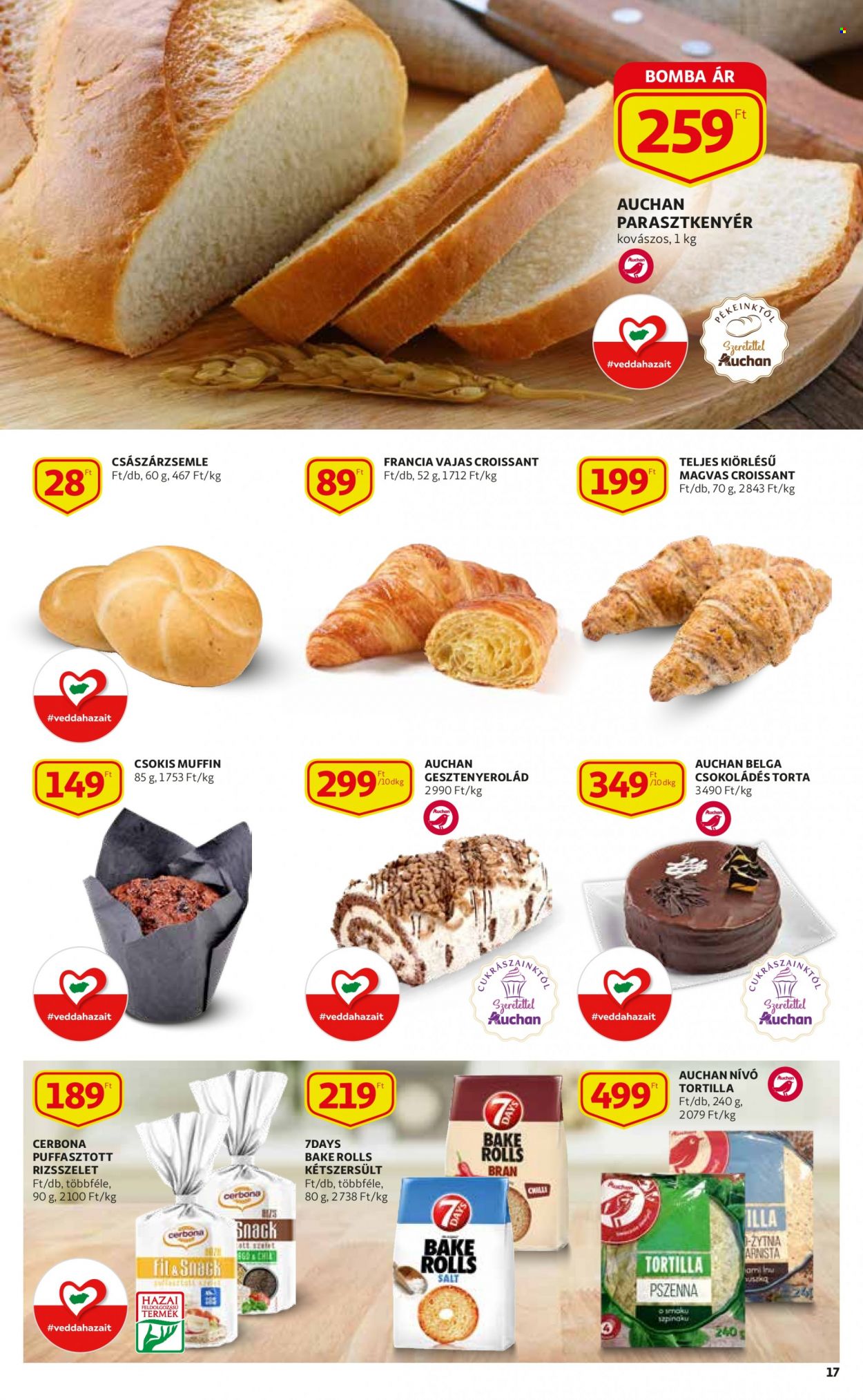 Auchan akciós újságok - 2021.10.21 - 2021.10.27. Oldal 17