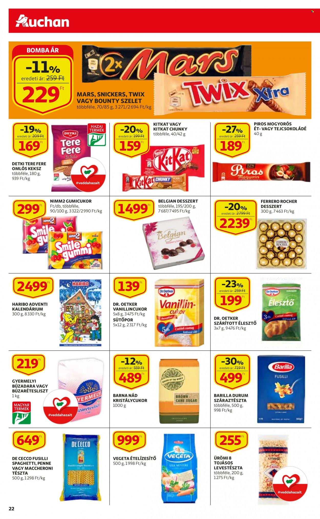 Auchan akciós újságok - 2021.10.21 - 2021.10.27. Oldal 22