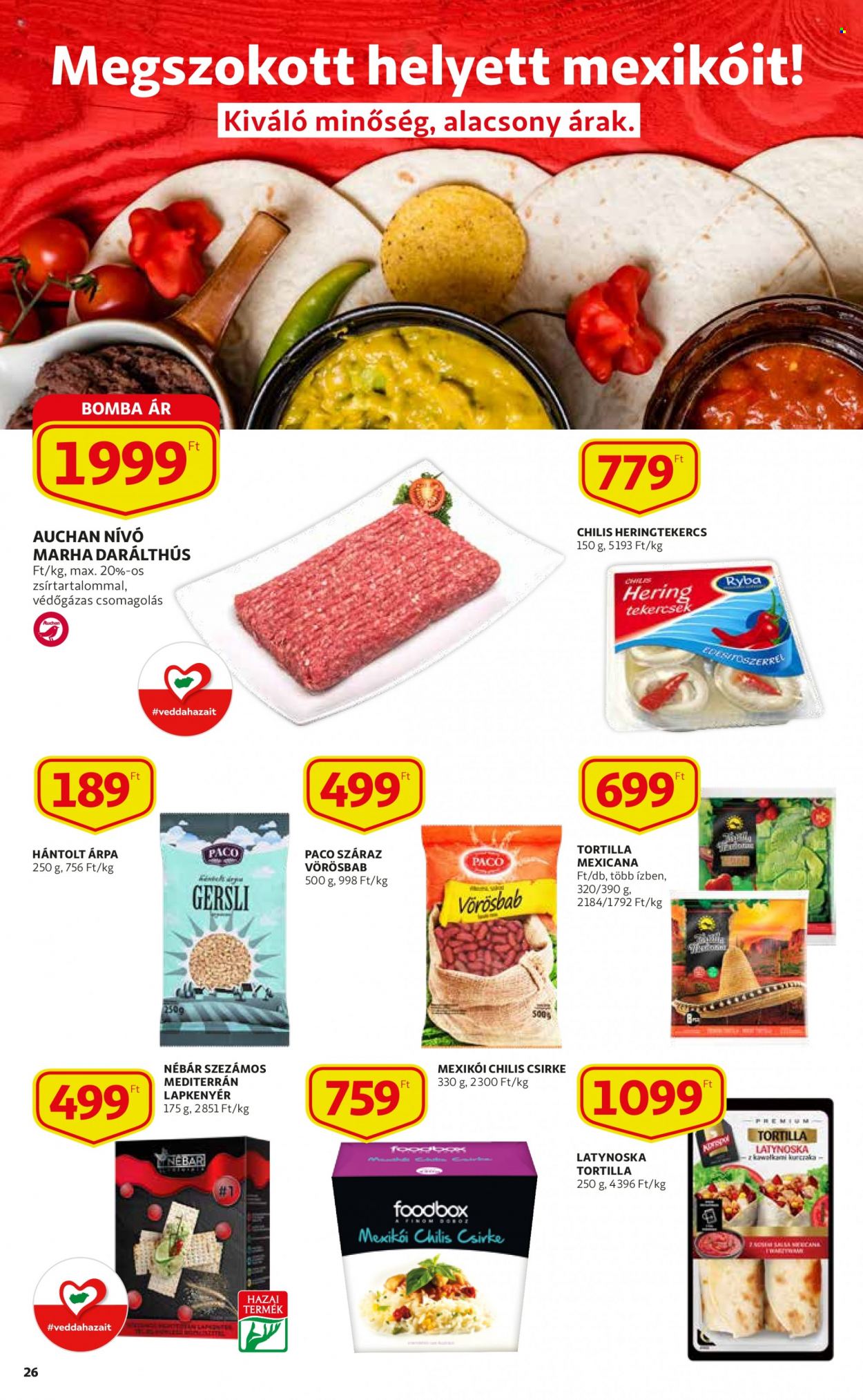 Auchan akciós újságok - 2021.10.21 - 2021.10.27. Oldal 26