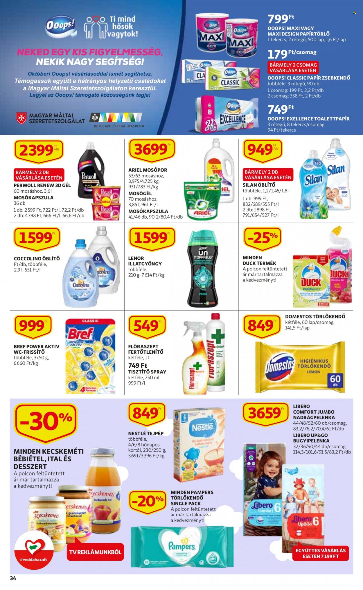 Auchan akciós újságok - 2021.10.21 - 2021.10.27. Oldal 34