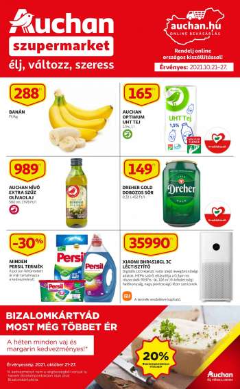 Újság Auchan - 2021.10.21 - 2021.10.27.