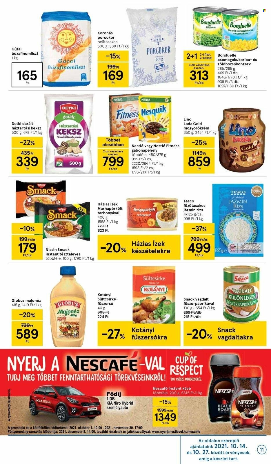 TESCO akciós újságok - 2021.10.21 - 2021.10.27. Oldal 11