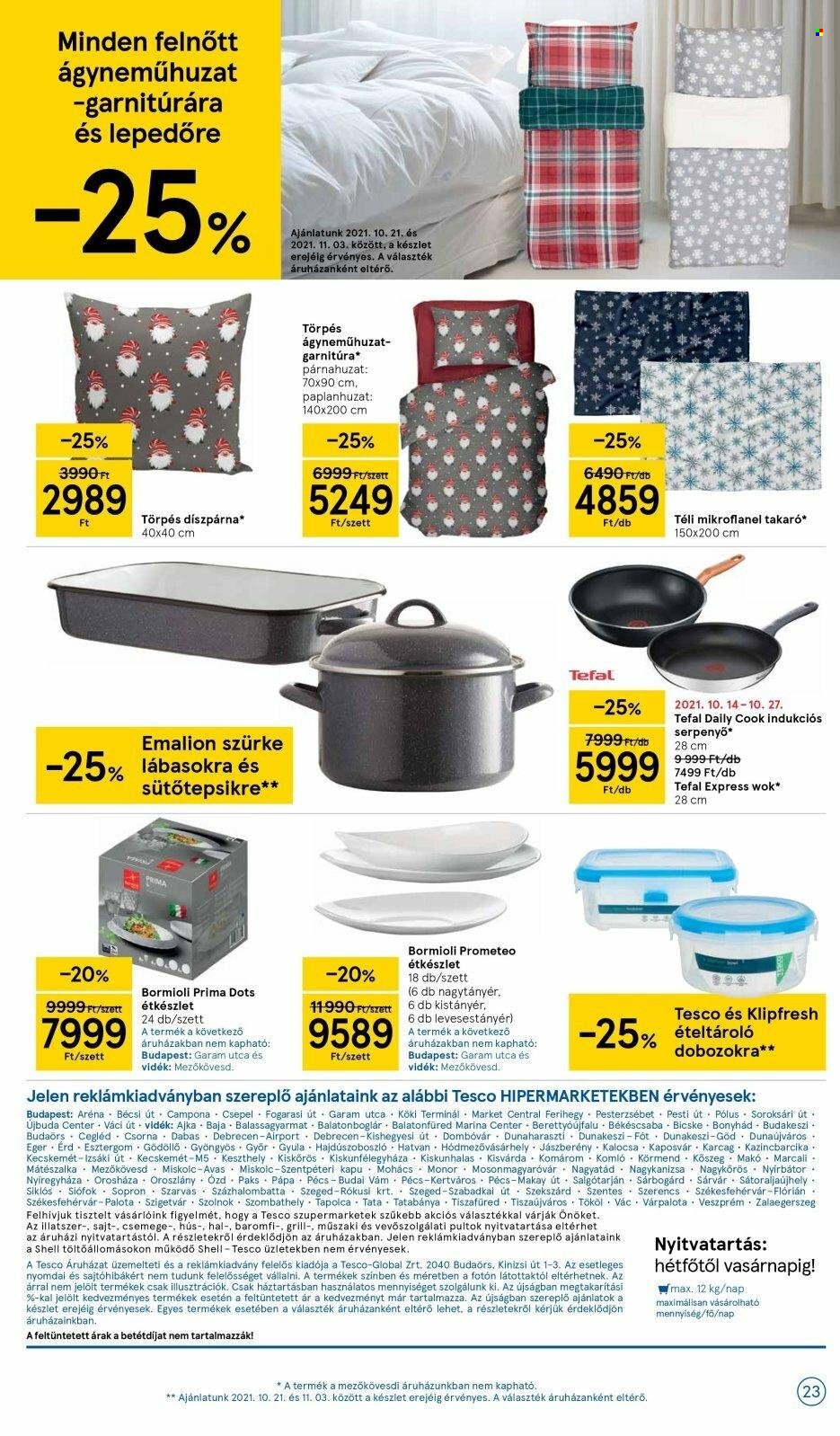 TESCO akciós újságok - 2021.10.21 - 2021.10.27. Oldal 23