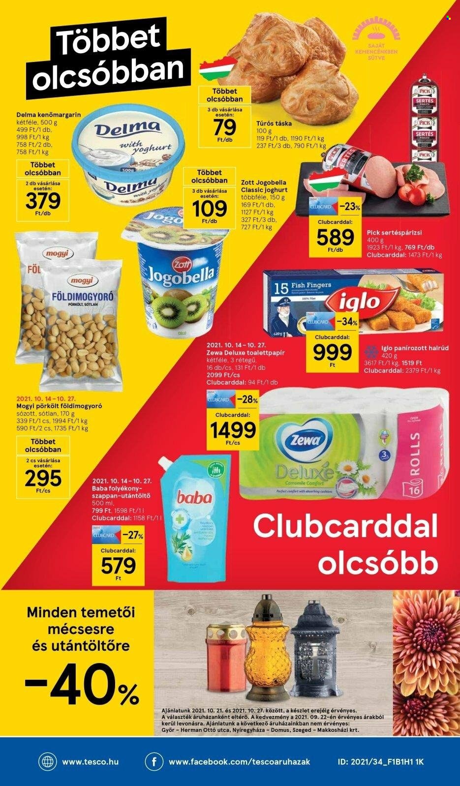 TESCO akciós újságok - 2021.10.21 - 2021.10.27. Oldal 8