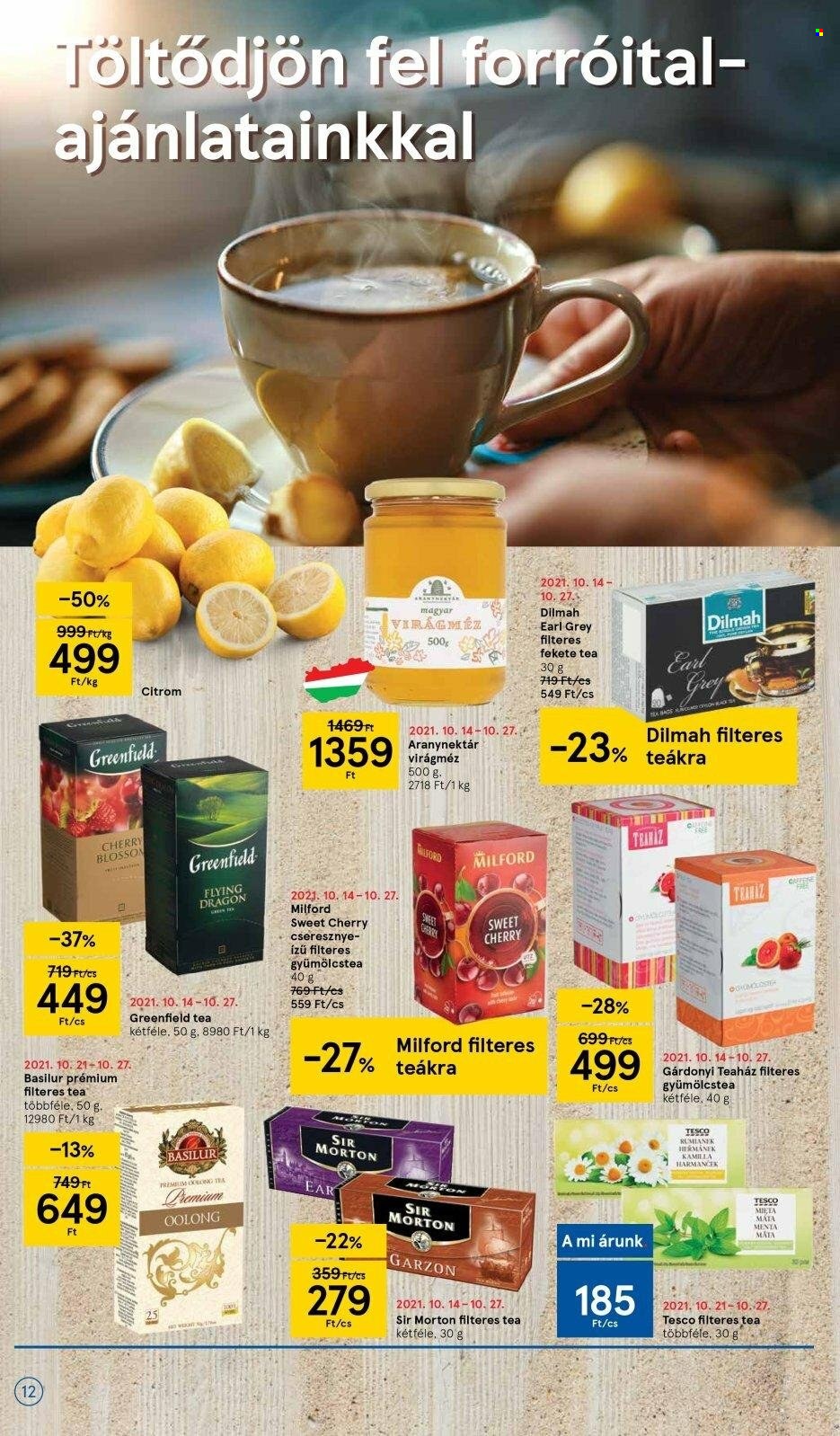 TESCO akciós újságok - 2021.10.21 - 2021.10.27. Oldal 12