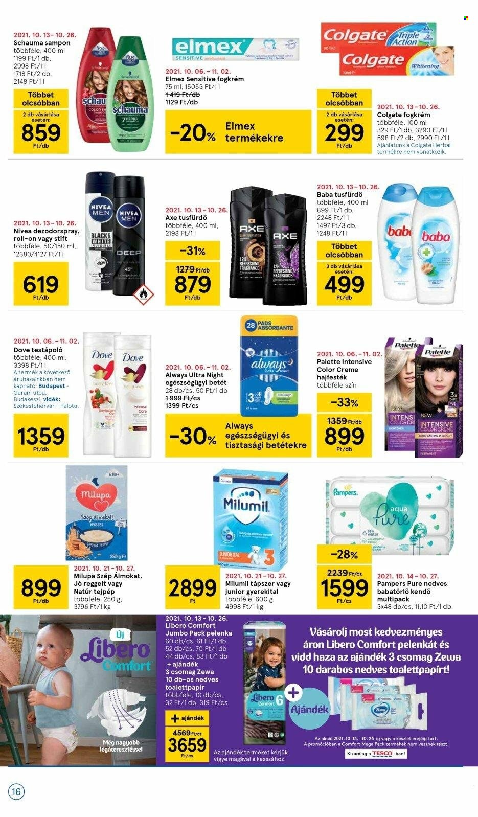 TESCO akciós újságok - 2021.10.21 - 2021.10.27. Oldal 16