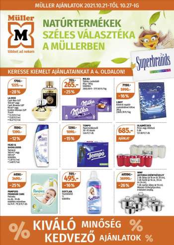 Újság Müller - 2021.10.21 - 2021.10.27.