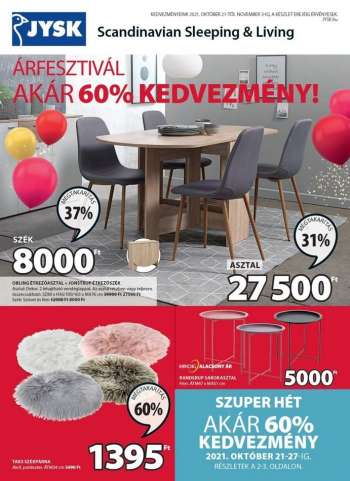 Újság JYSK - 2021.10.21 - 2021.11.03.