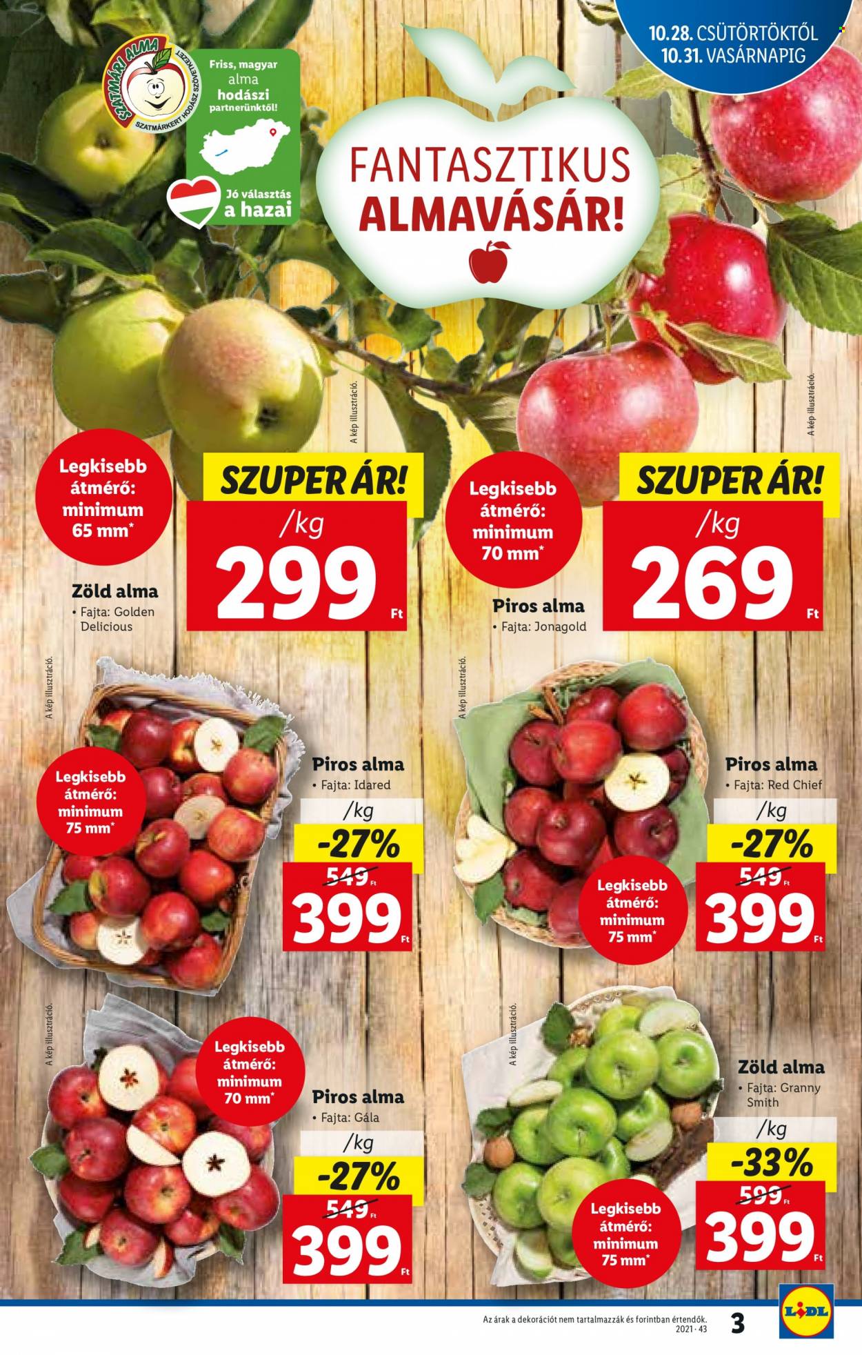 Lidl akciós újságok - 2021.10.28 - 2021.11.03. Oldal 3