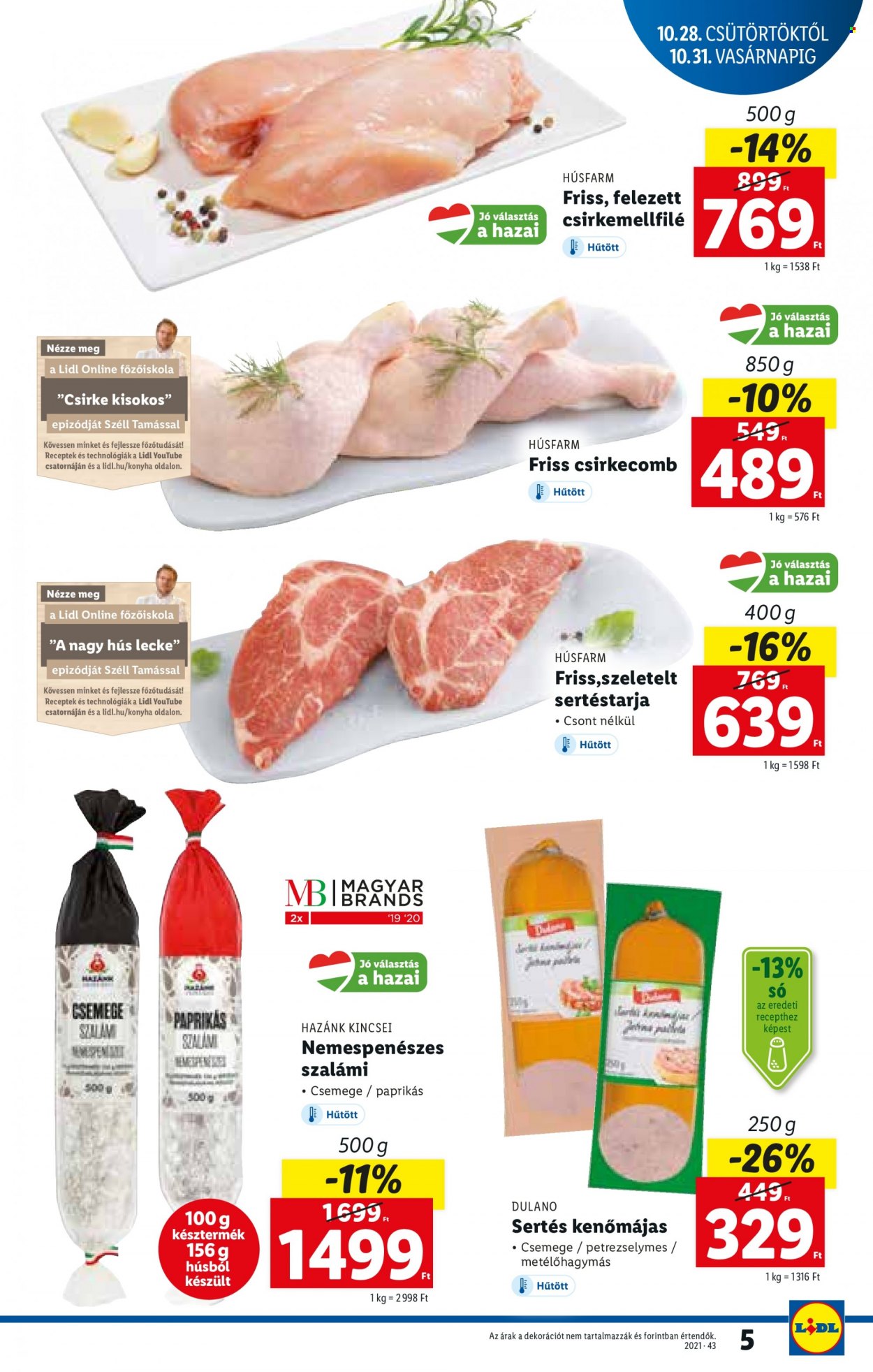 Lidl akciós újságok - 2021.10.28 - 2021.11.03. Oldal 5