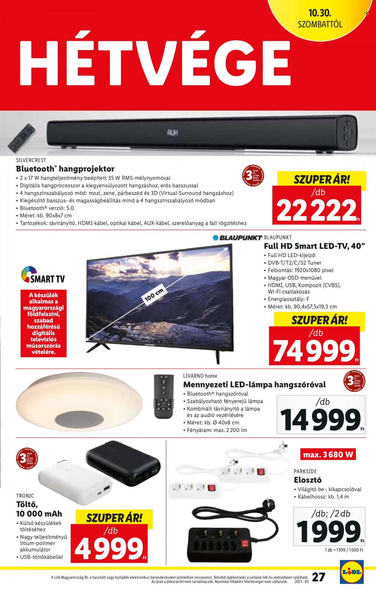 Lidl akciós újságok - 2021.10.28 - 2021.11.03. Oldal 27