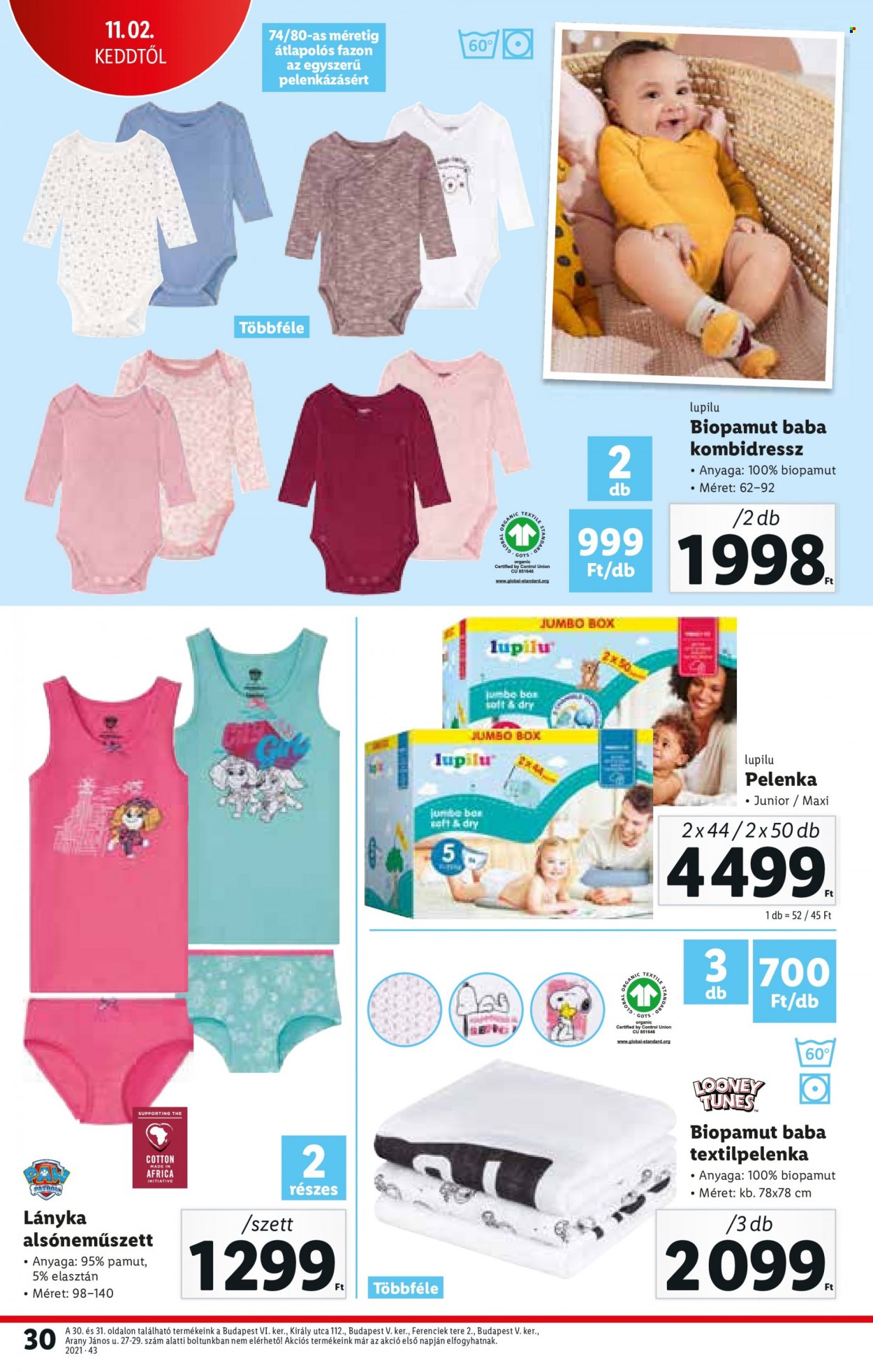 Lidl akciós újságok - 2021.10.28 - 2021.11.03. Oldal 30