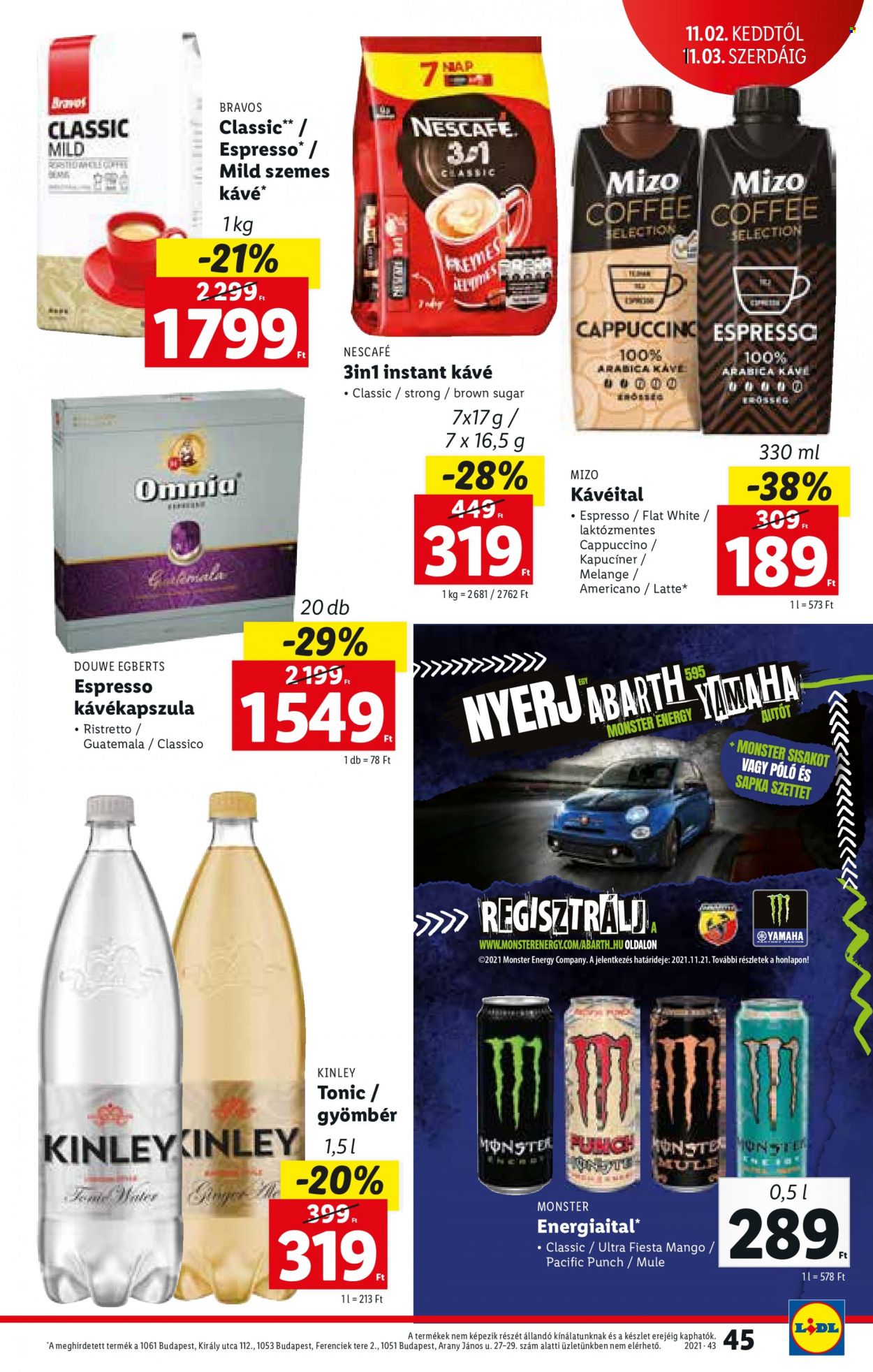 Lidl akciós újságok - 2021.10.28 - 2021.11.03. Oldal 45