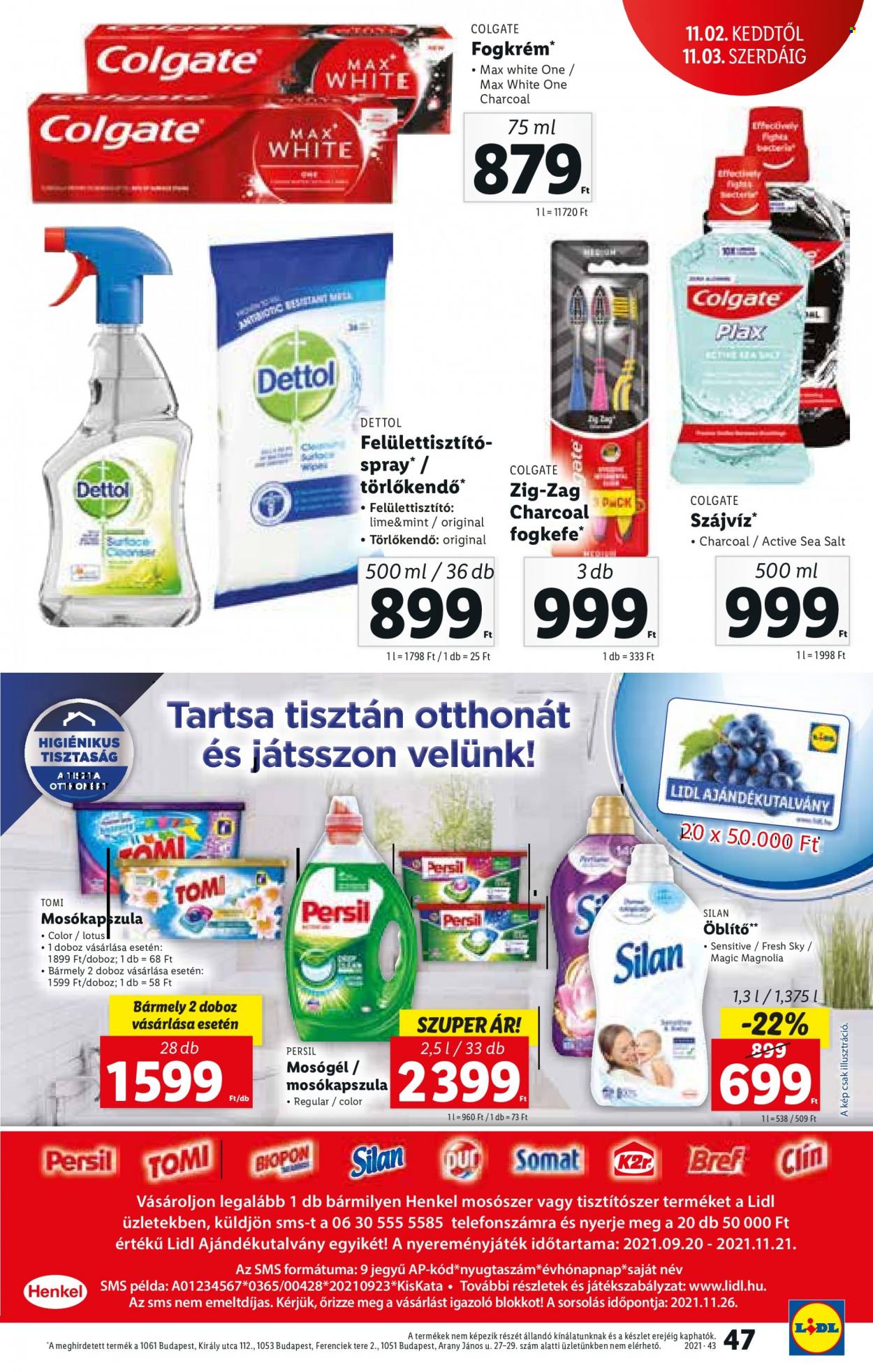 Lidl akciós újságok - 2021.10.28 - 2021.11.03. Oldal 47