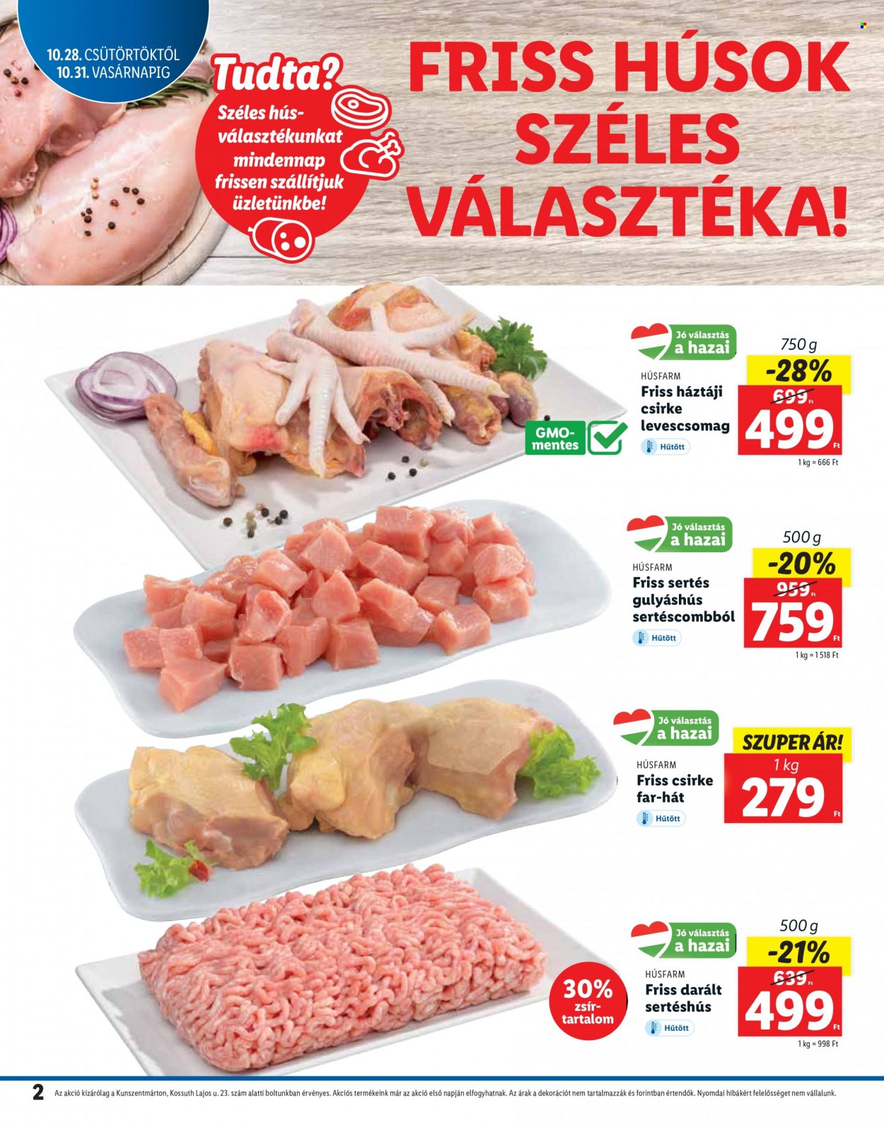 Lidl akciós újságok - 2021.10.28 - 2021.10.31. Oldal 2