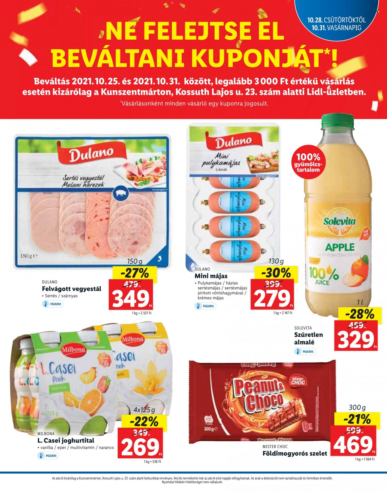 Lidl akciós újságok - 2021.10.28 - 2021.10.31. Oldal 3