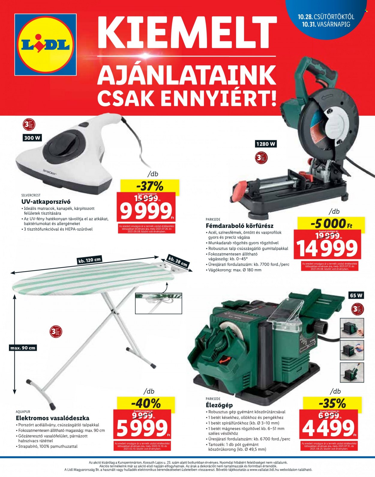 Lidl akciós újságok - 2021.10.28 - 2021.10.31. Oldal 4