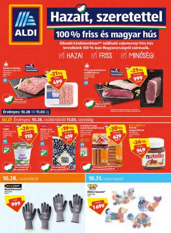 Újság Aldi - 2021.10.28 - 2021.11.03.