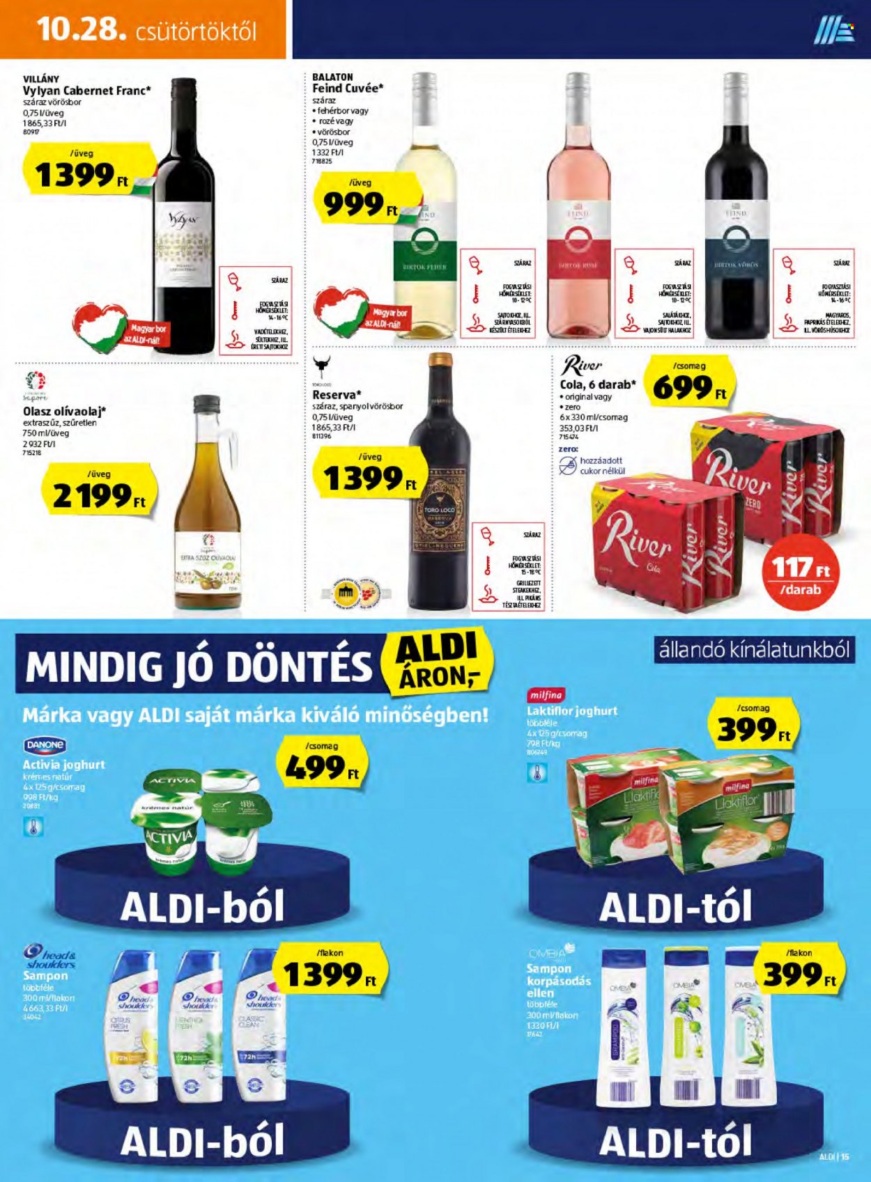 Aldi akciós újságok - 2021.10.28 - 2021.11.03. Oldal 15