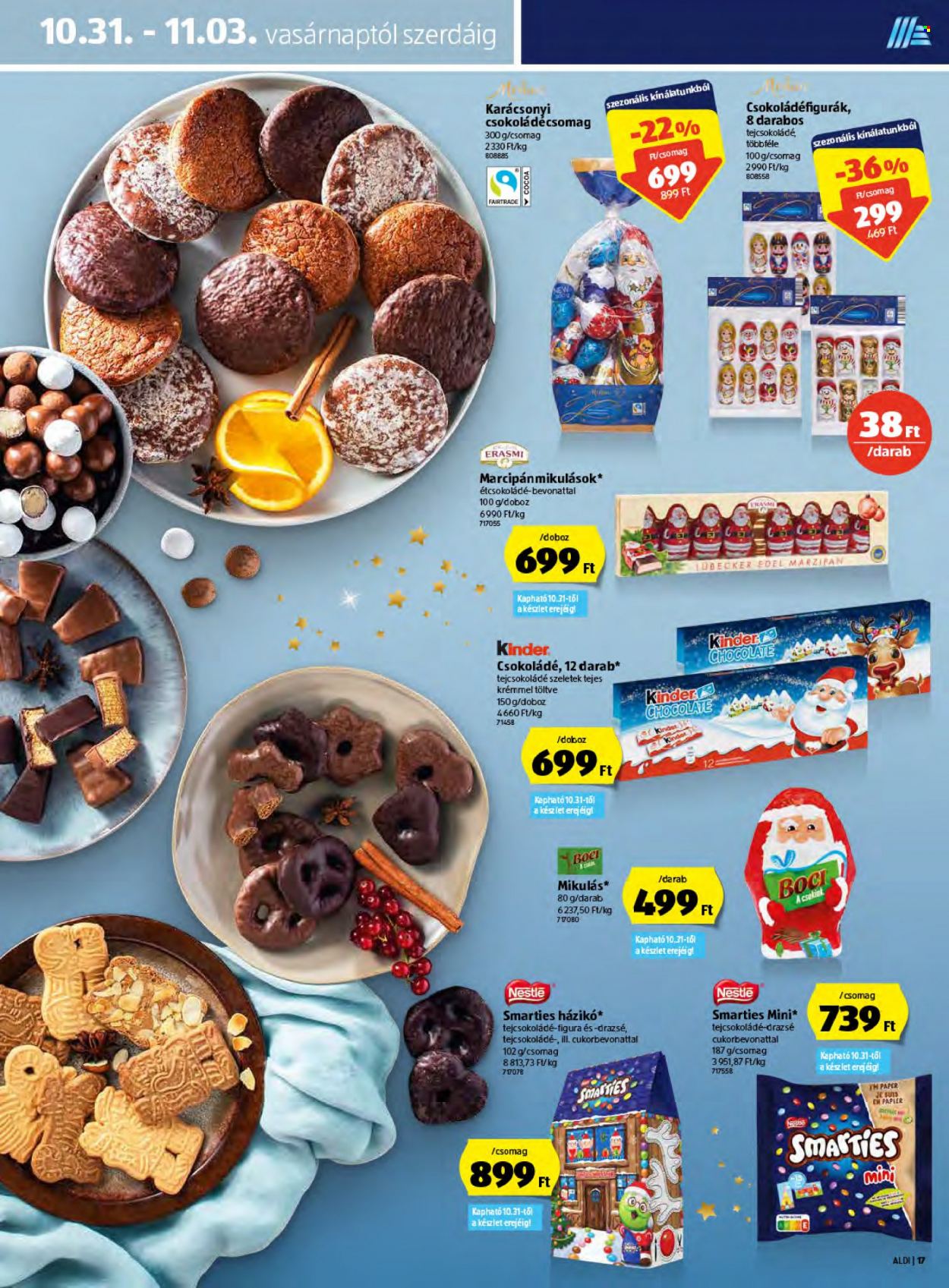 Aldi akciós újságok - 2021.10.28 - 2021.11.03. Oldal 17